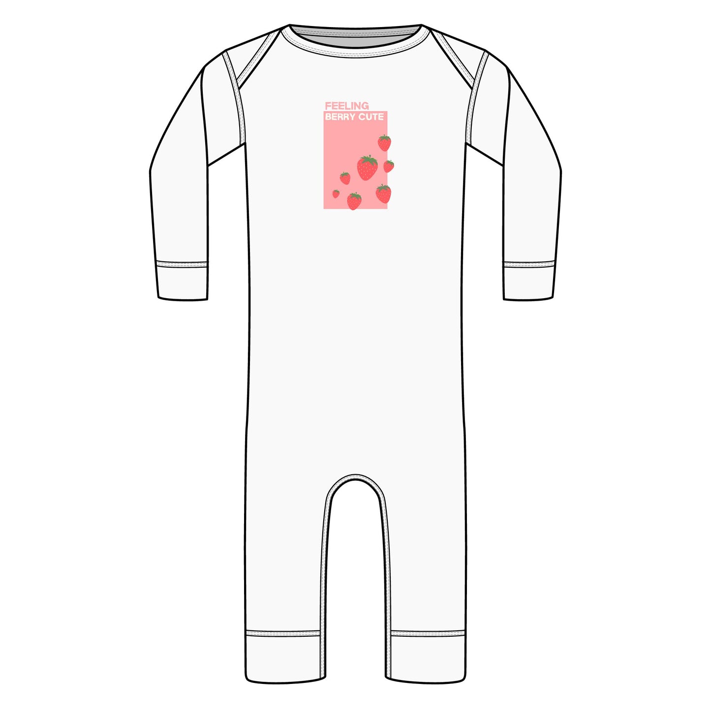 Infant Bodysuit - Feeling Berry Cute or Zzzzzz Design