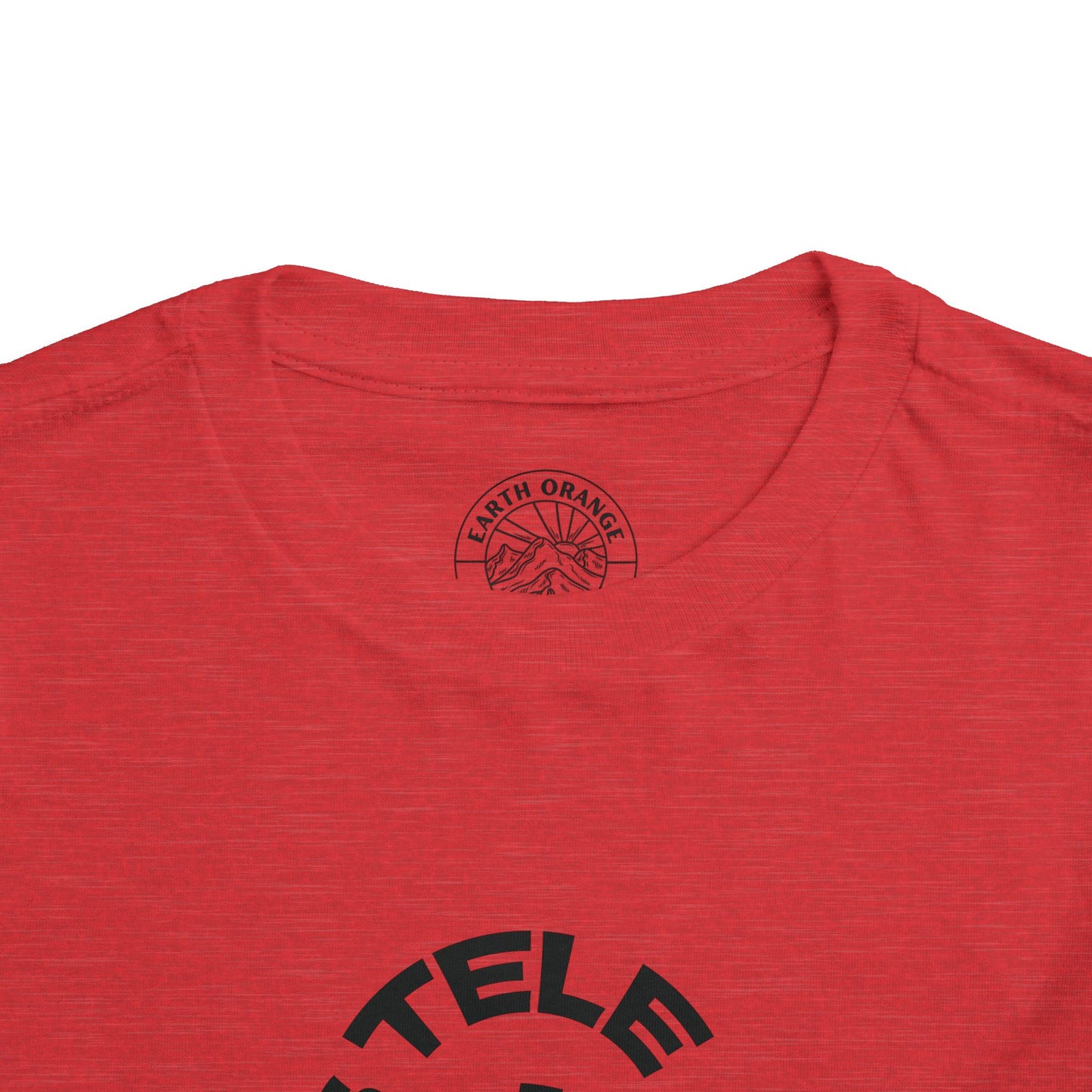Toddler Tee — Less Tele' More Play Front / 'Touch Dirt' Back Graphic