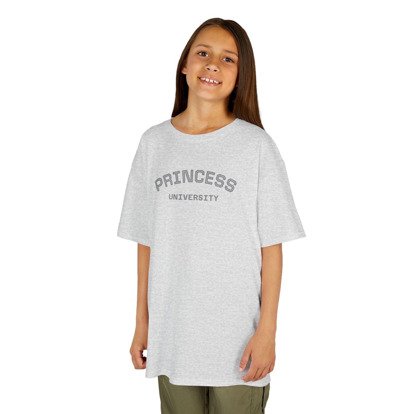 Kids Tee - Princess University or Be Kind Graphics Kids T‑Shirt