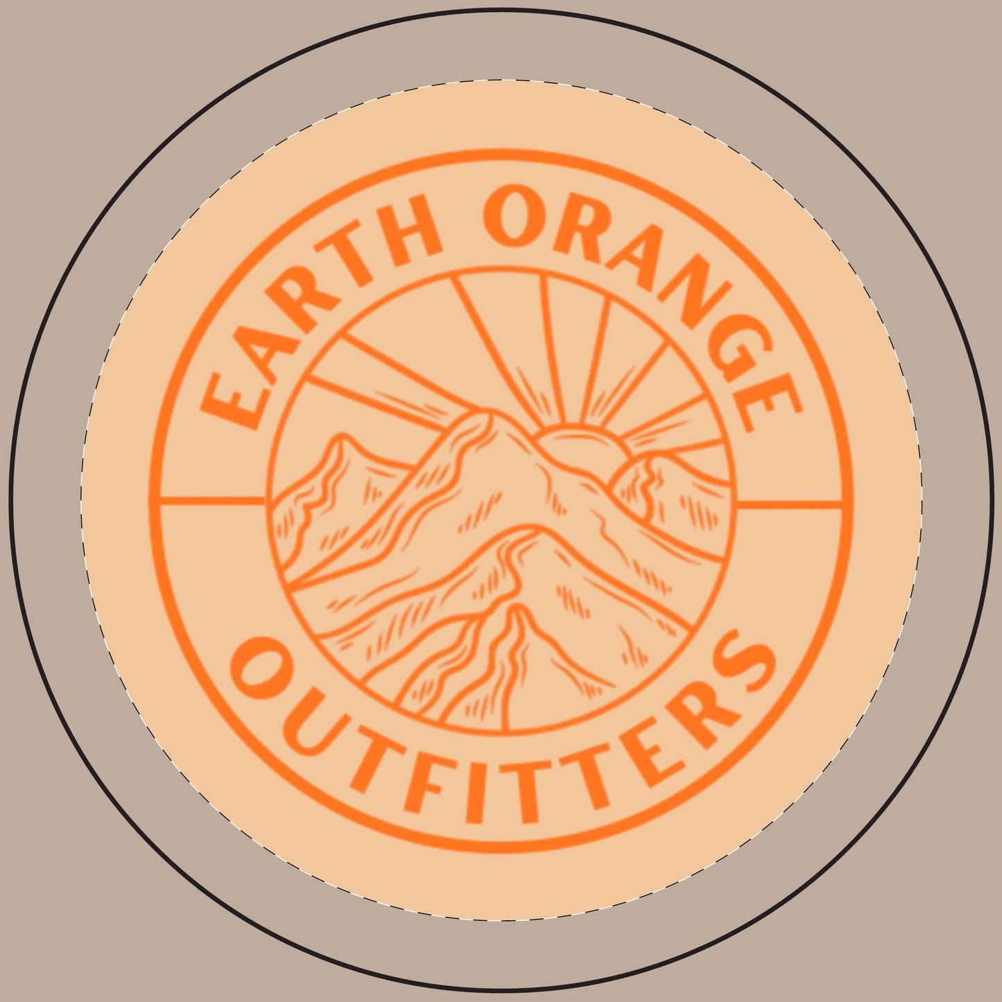 Engraved Earth Orange Outfitters Scented Soy Candle - 14oz