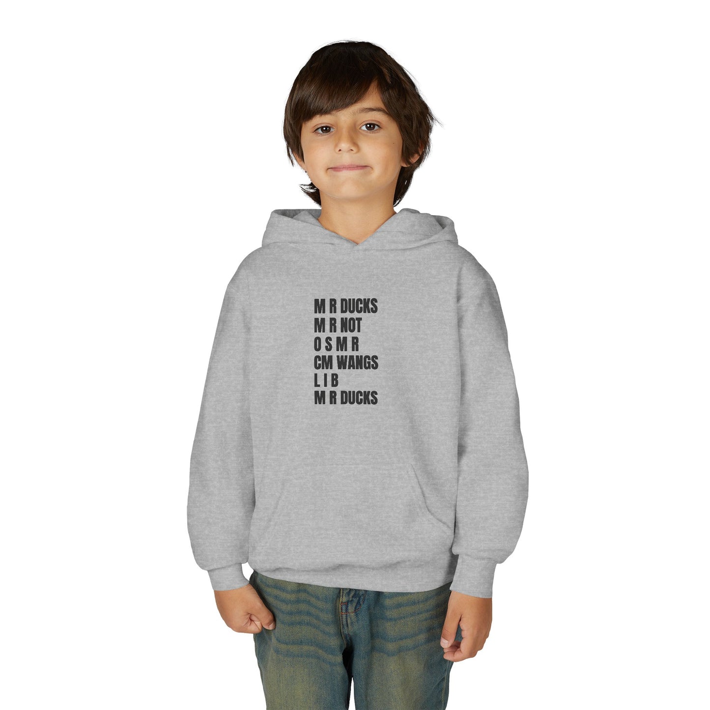 Youth Hoodie - M R DUCKS & Maze Design