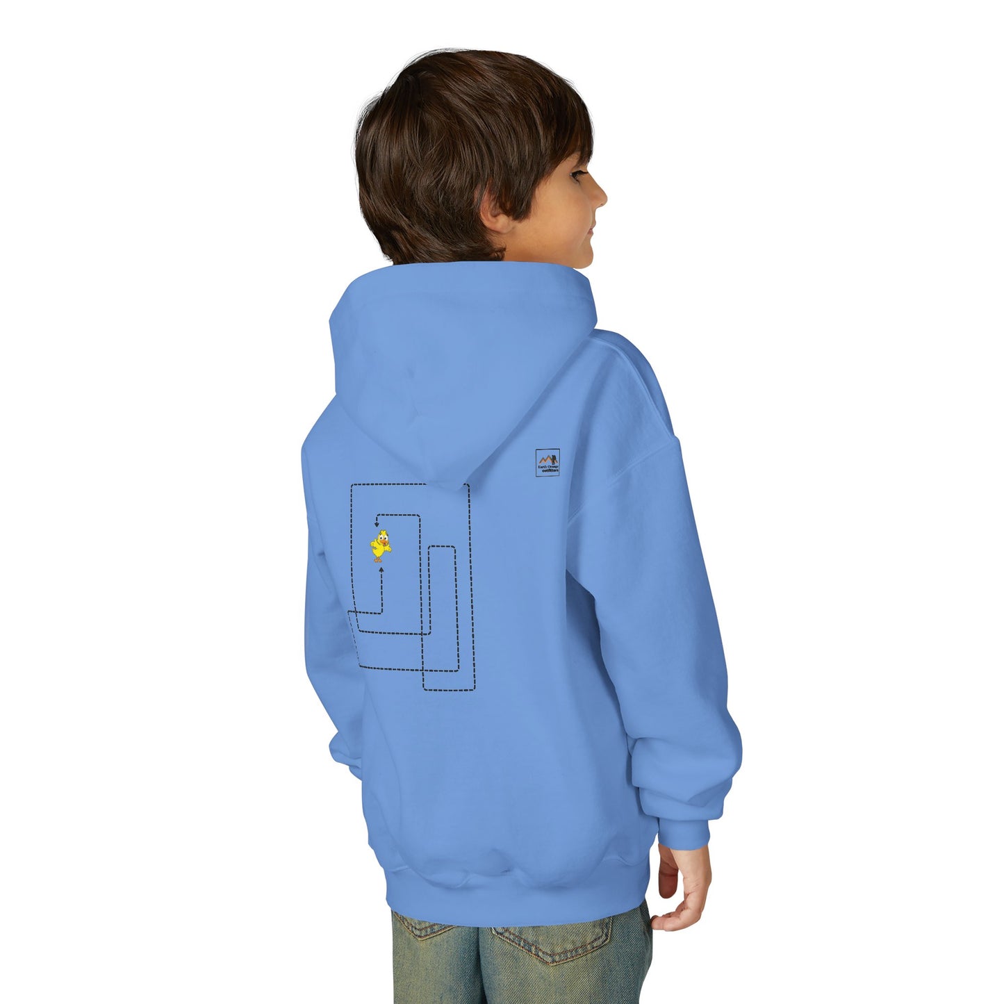 Youth Hoodie - M R DUCKS & Maze Design
