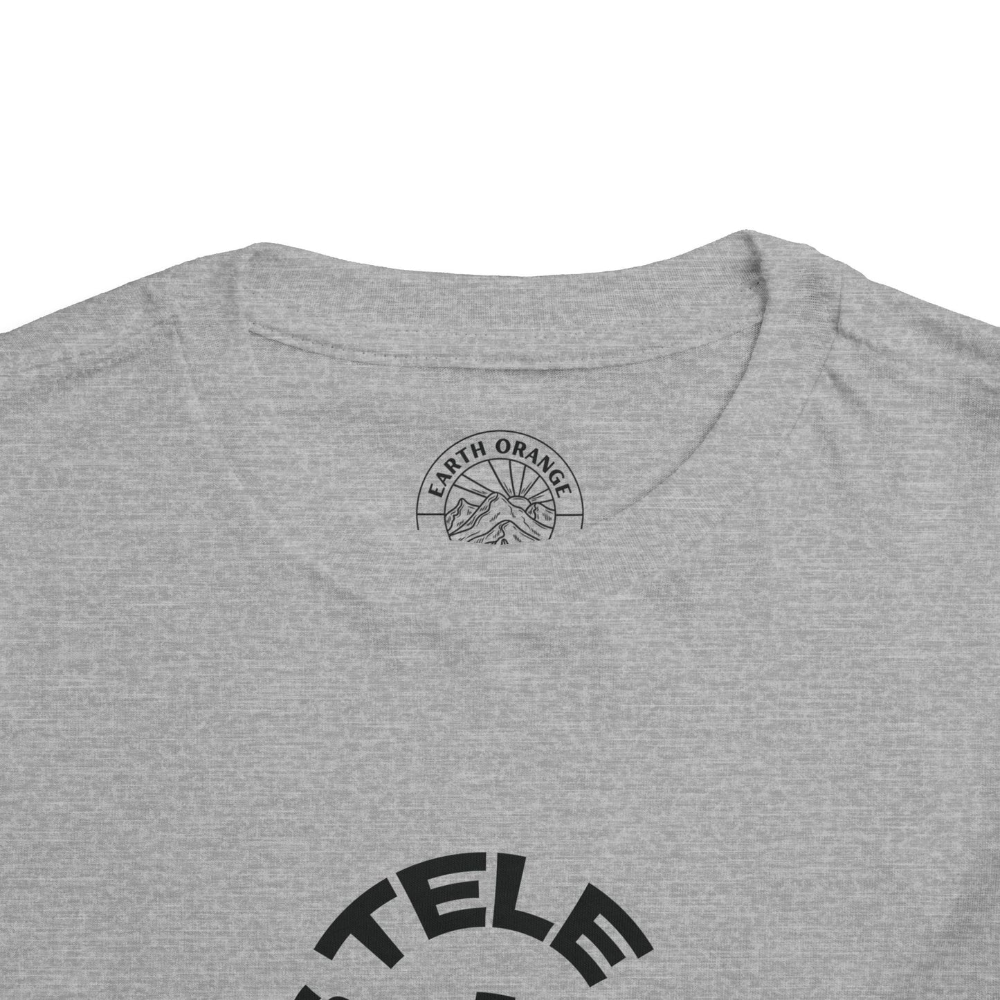 Toddler Tee —  Less Tele' More Play Front / 'Touch Dirt' Back Graphic