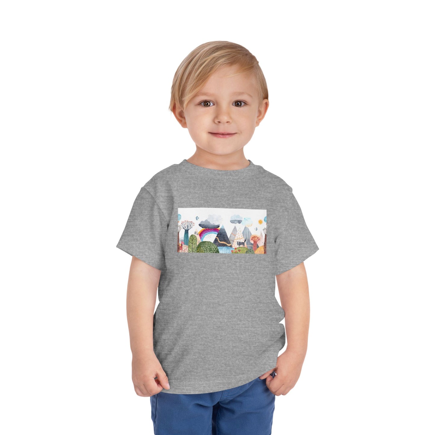 Toddler Tee - Nature Is My Happy Place Assorted Graphics Shirt