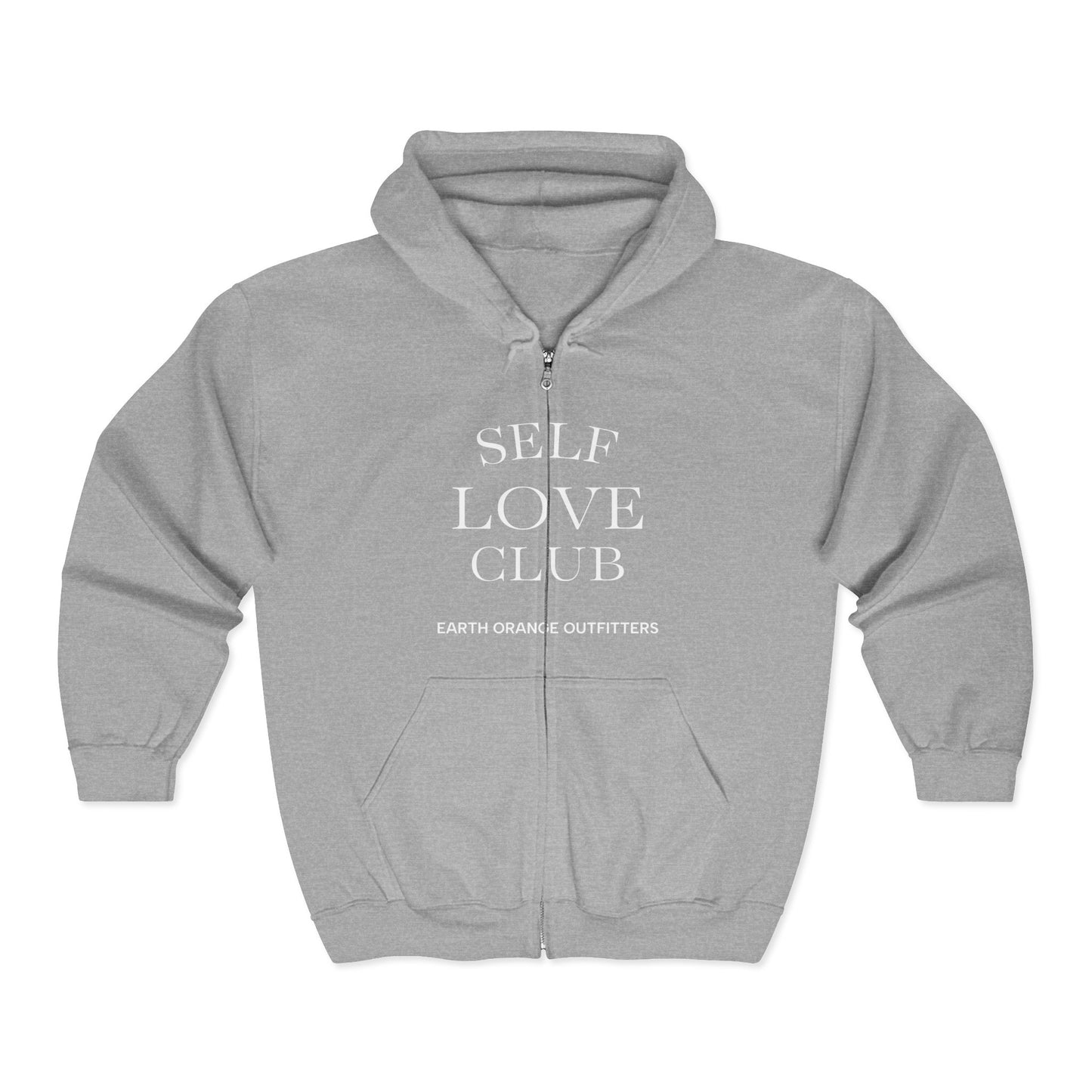 Self Love Club Zip Hoodie Sweatshirt - Unisex
