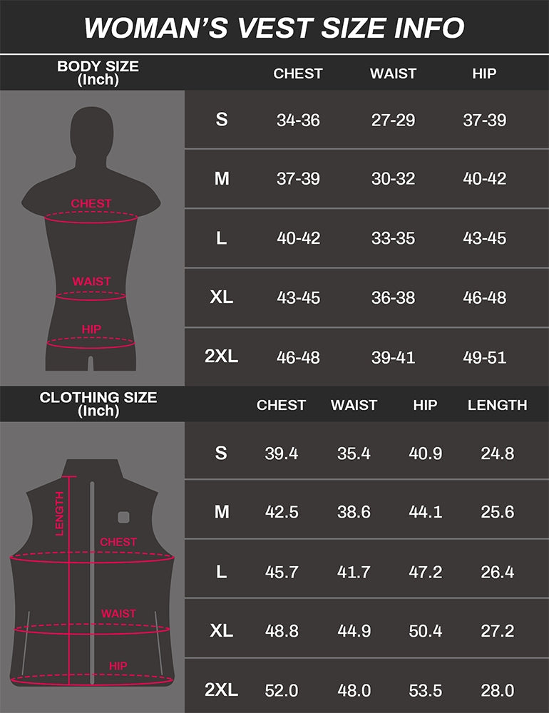 ANTARCTICA GEAR Women's Heated Vest