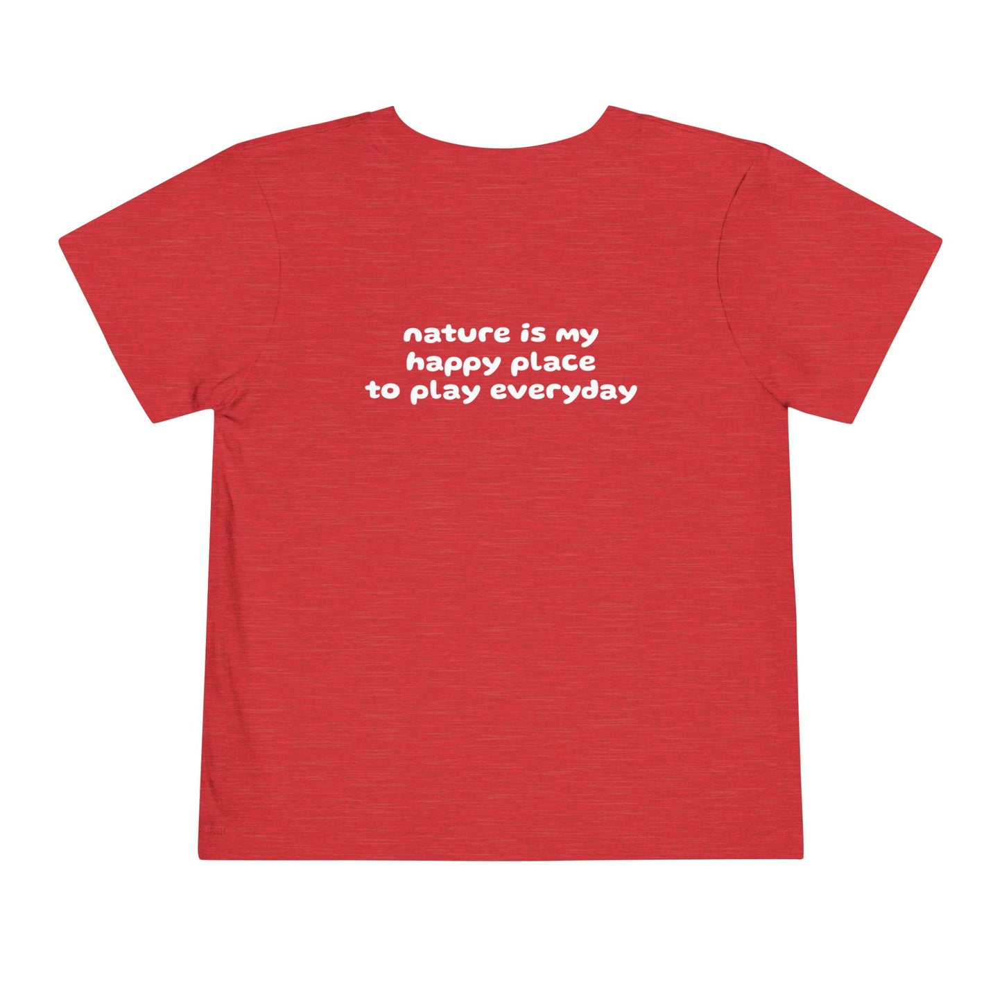 Toddler Tee - Nature Is My Happy Place Assorted Graphics Shirt