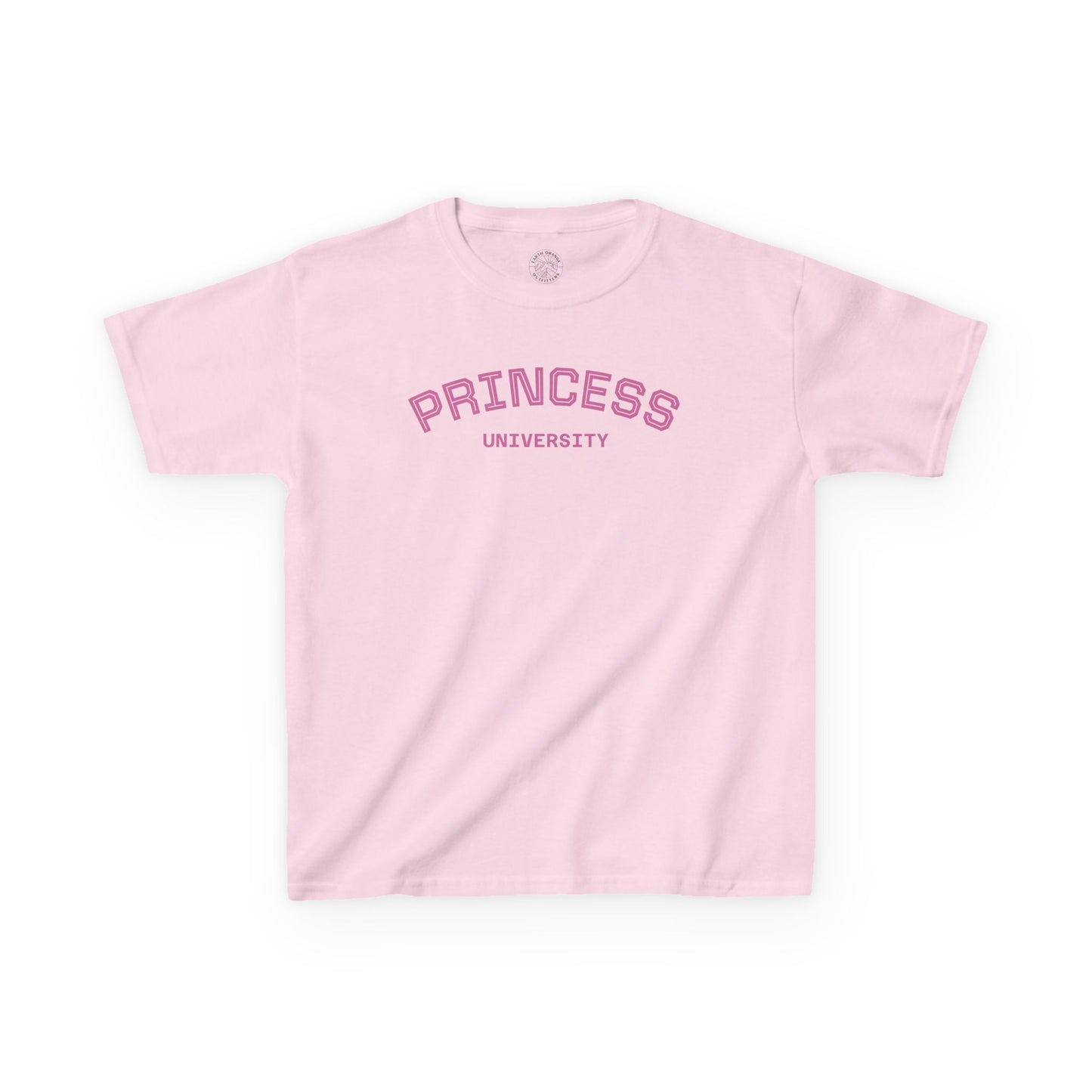 Kids Tee - Princess University or Be Kind Graphics Kids T‑Shirt