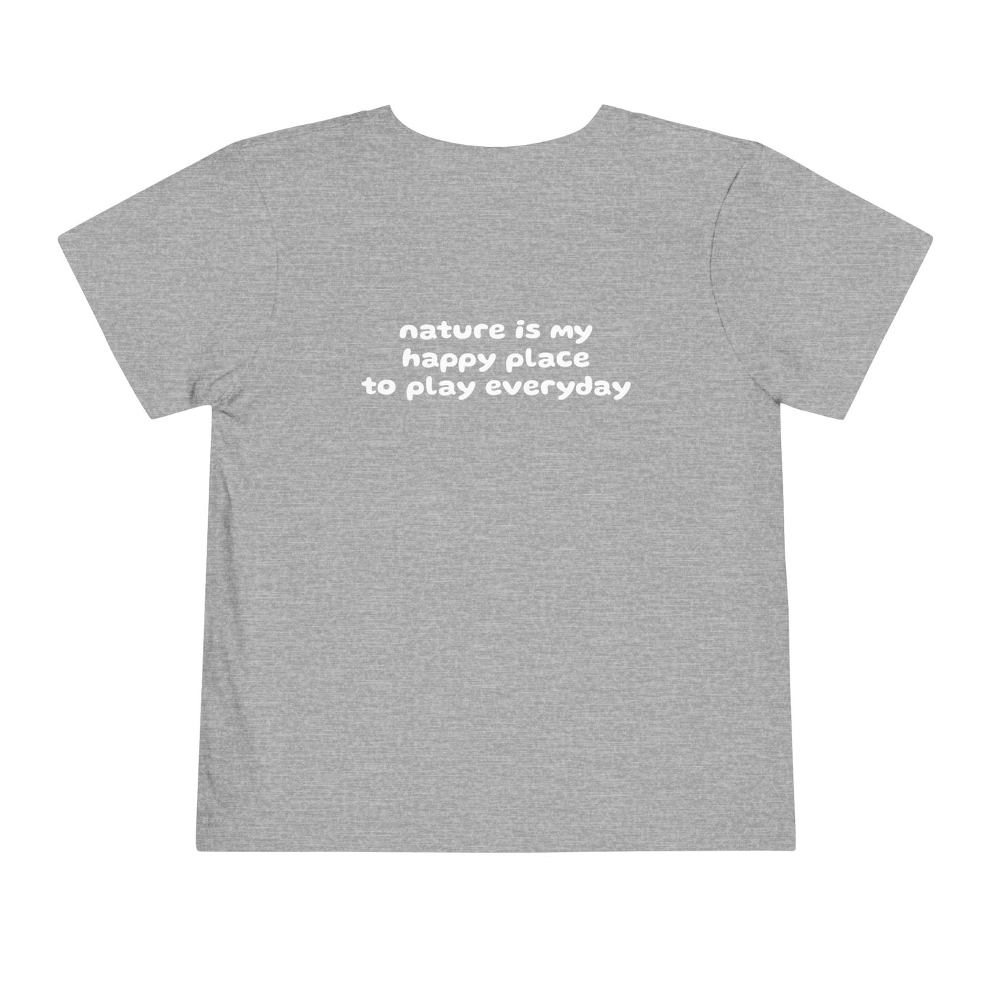 Toddler Tee - Nature Is My Happy Place Assorted Graphics Shirt
