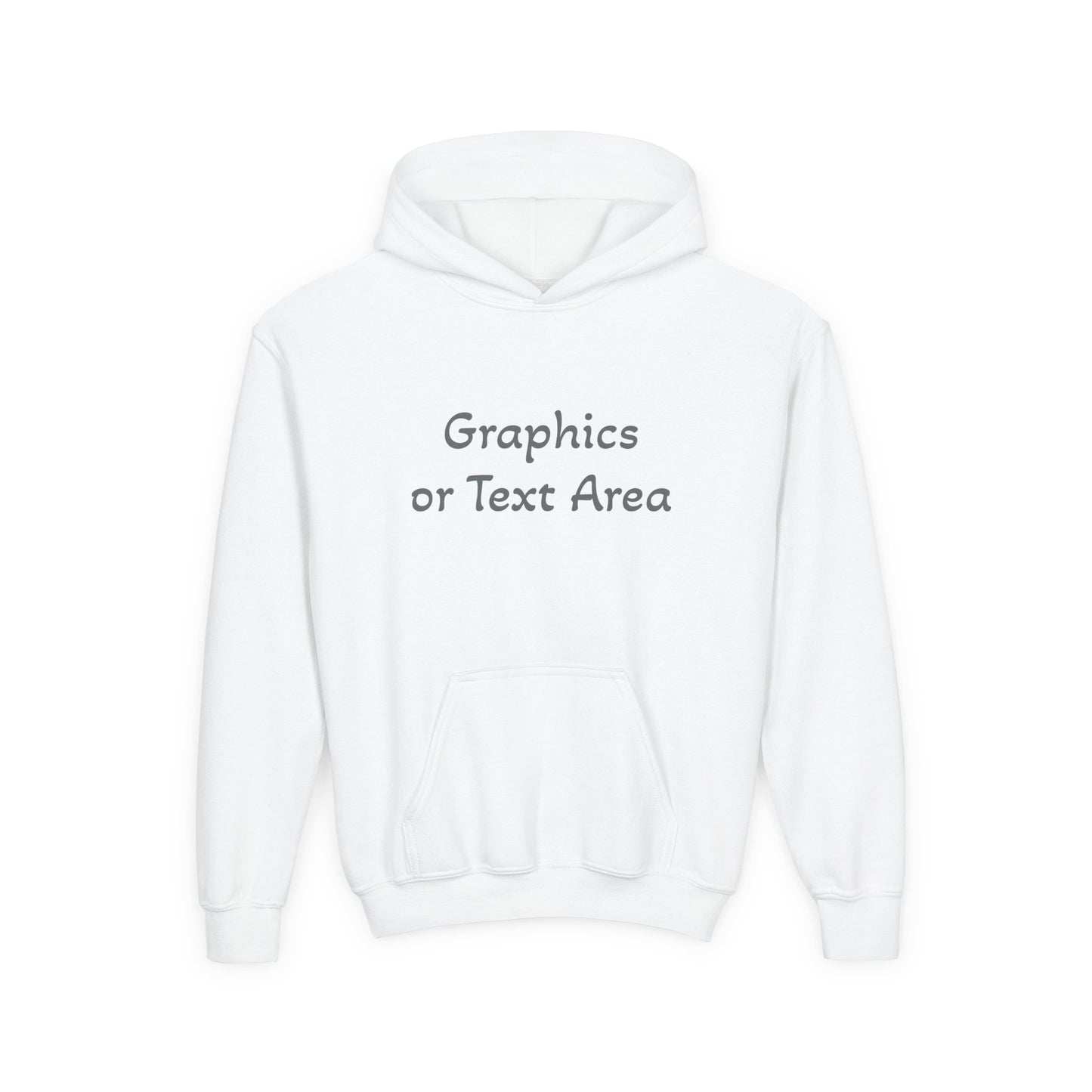 Custom Youth Hoodie — Create Your Own Kids Sweatshirt (Personalized Graphics & Text)
