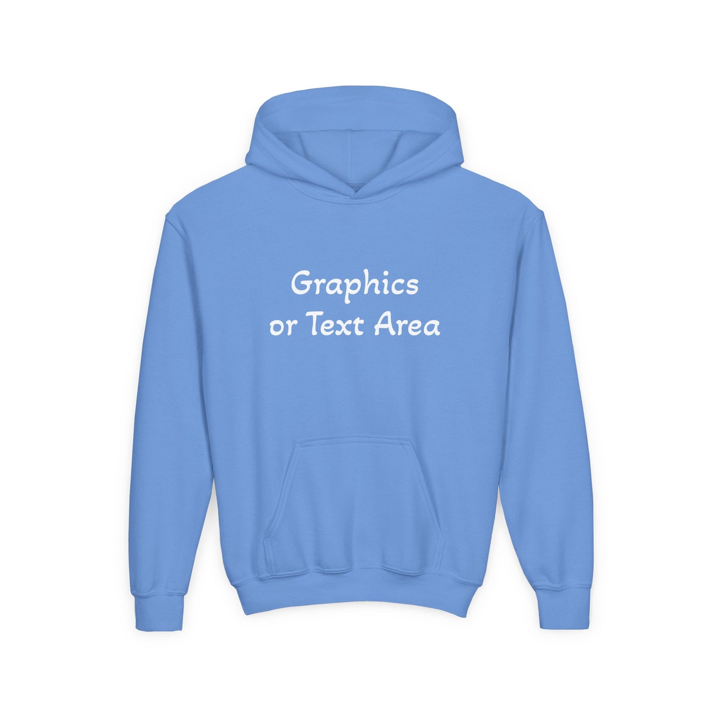 Custom Youth Hoodie — Create Your Own Kids Sweatshirt (Personalized Graphics & Text)