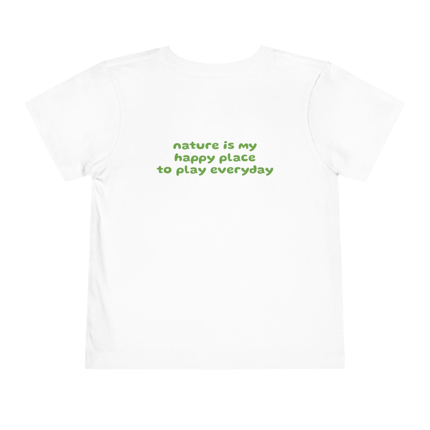 Toddler Tee - Nature Is My Happy Place Assorted Graphics Shirt