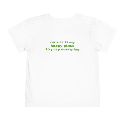 Toddler Tee - Nature Is My Happy Place Assorted Graphics Shirt