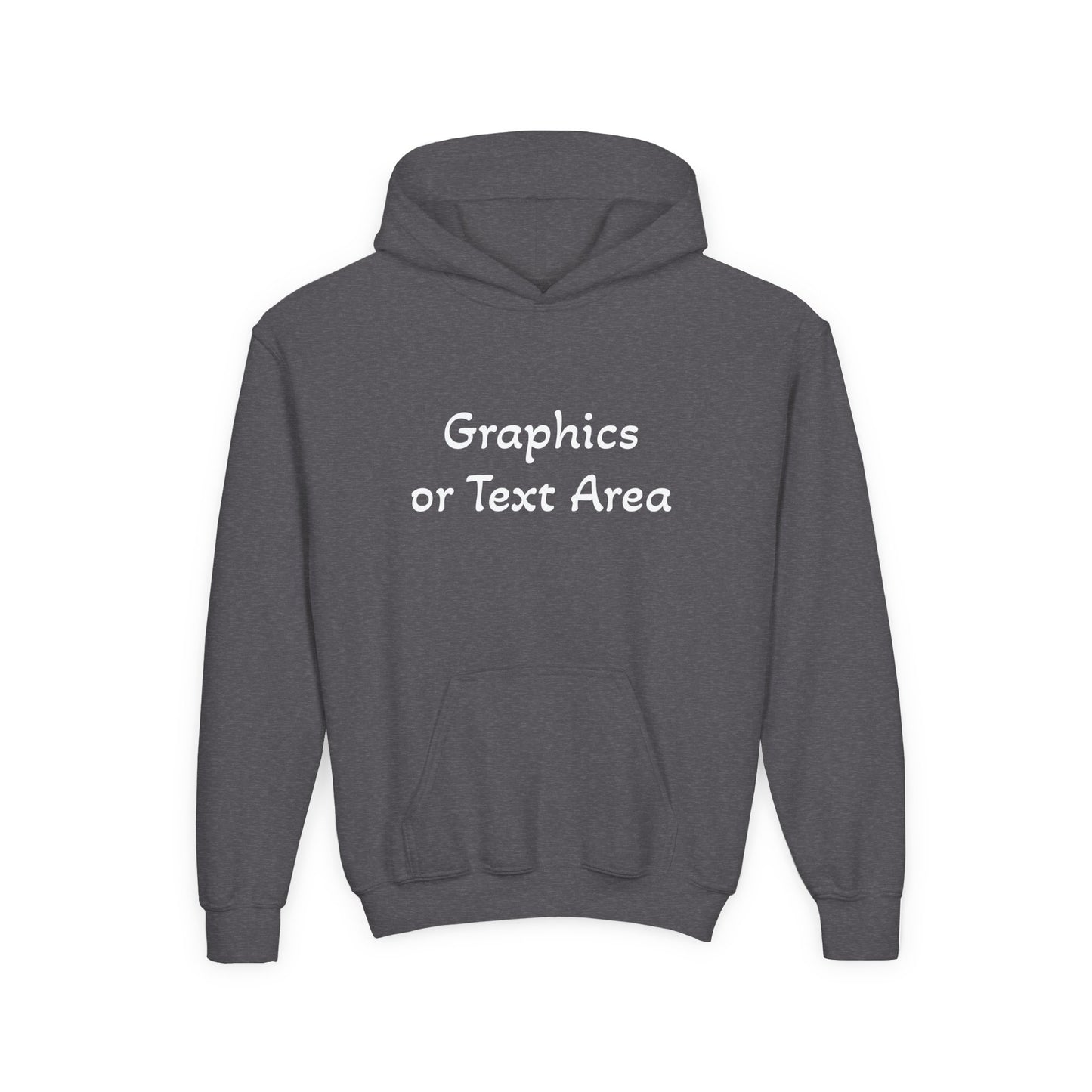 Custom Youth Hoodie — Create Your Own Kids Sweatshirt (Personalized Graphics & Text)