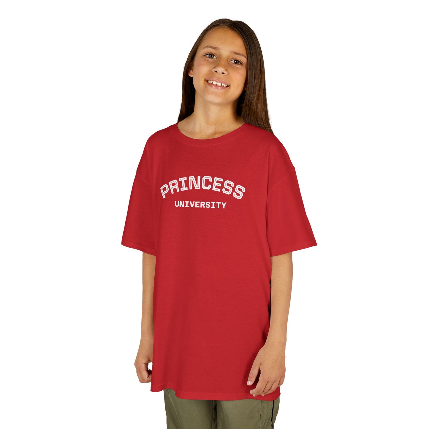 Kids Tee - Princess University or Be Kind Graphics Kids T‑Shirt