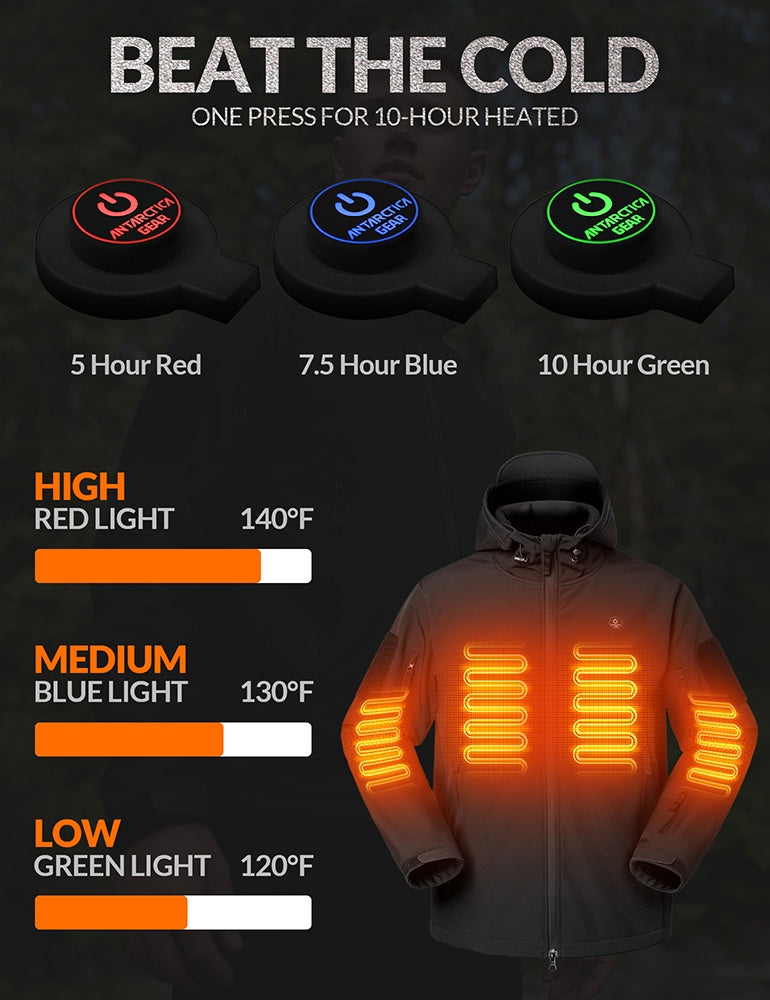 ANTARCTICA GEAR Lightweight Heated Jacket