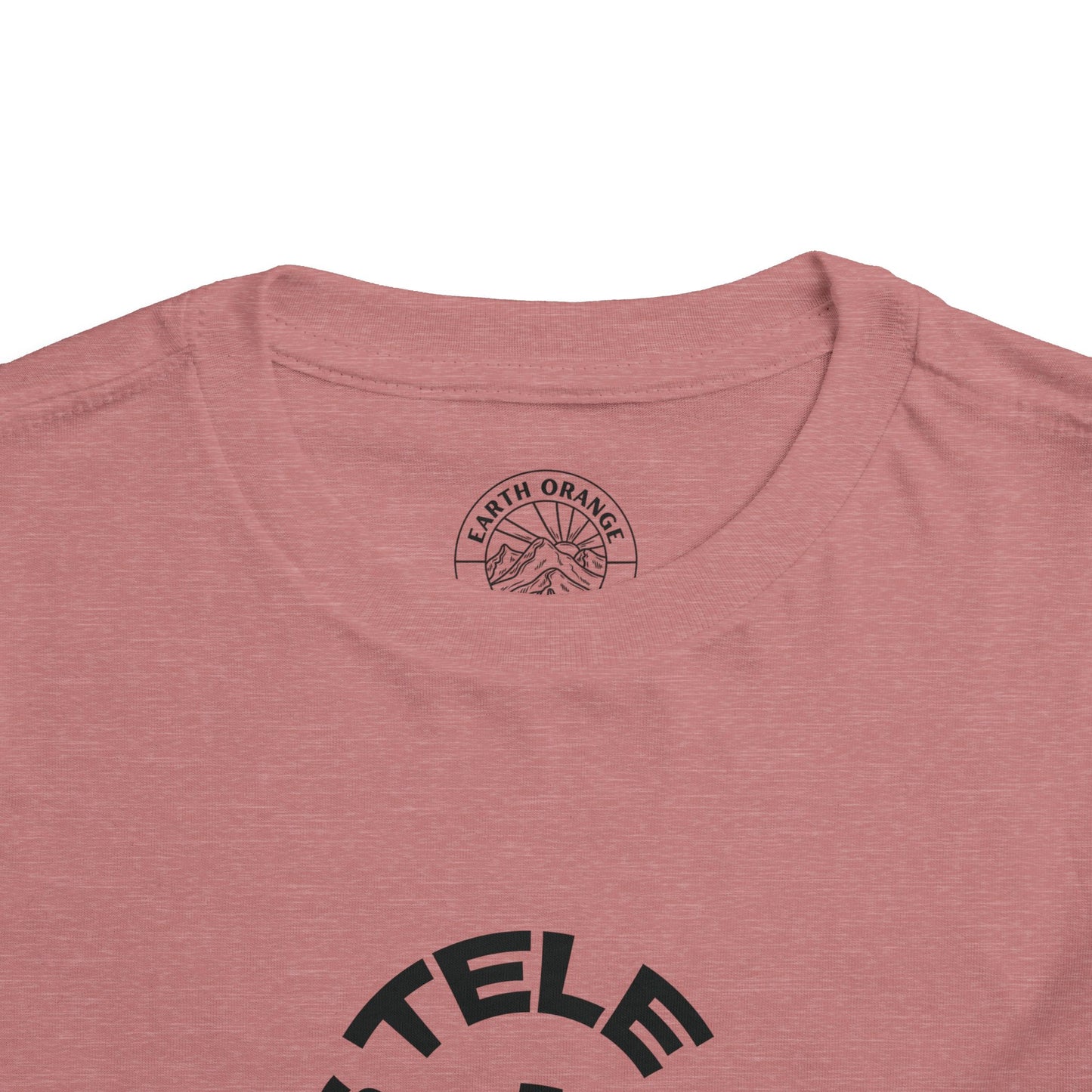 Toddler Tee —  Less Tele' More Play Front / 'Touch Dirt' Back Graphic