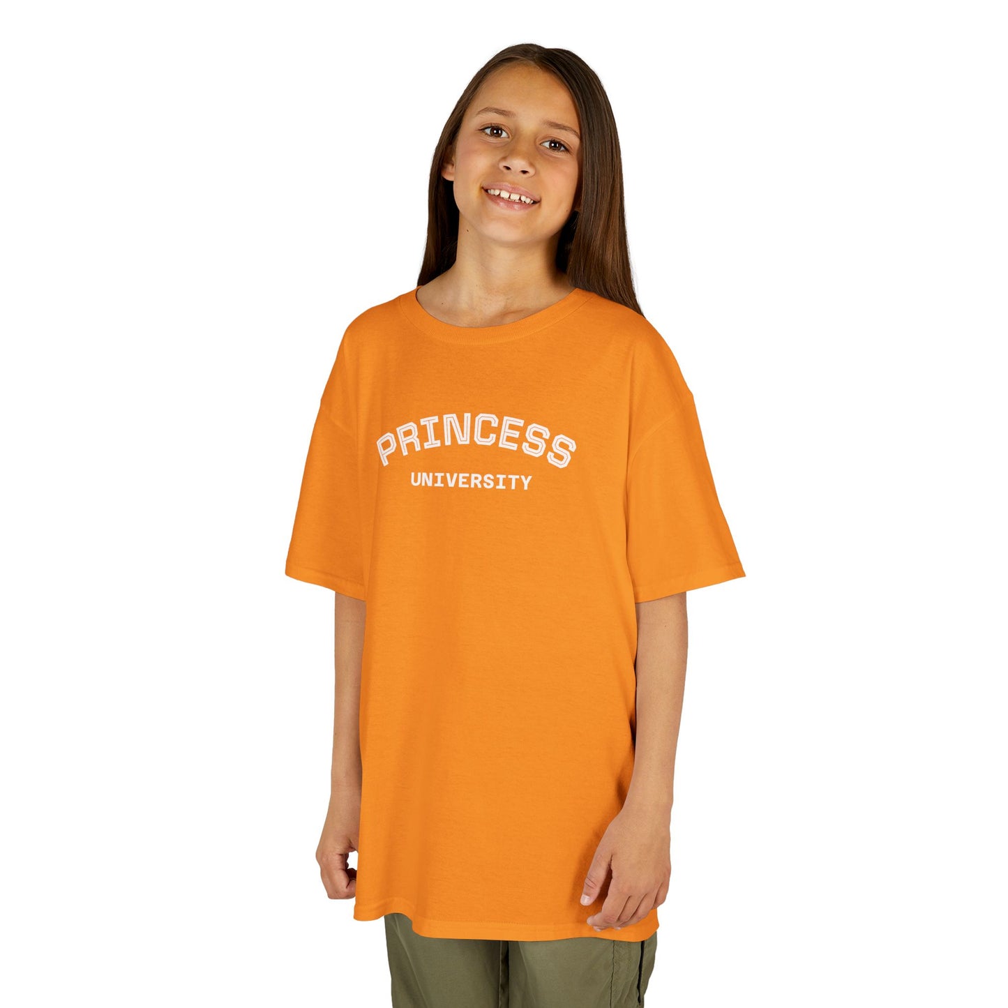 Kids Tee - Princess University or Be Kind Graphics Kids T‑Shirt