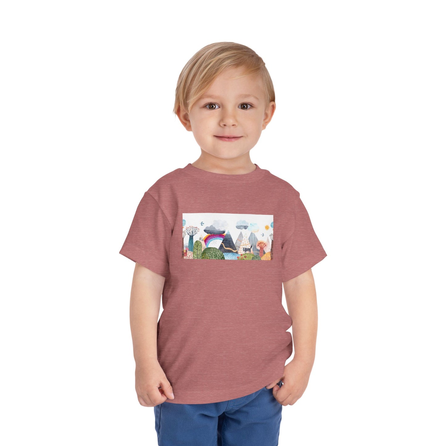 Toddler Tee - Nature Is My Happy Place Assorted Graphics Shirt