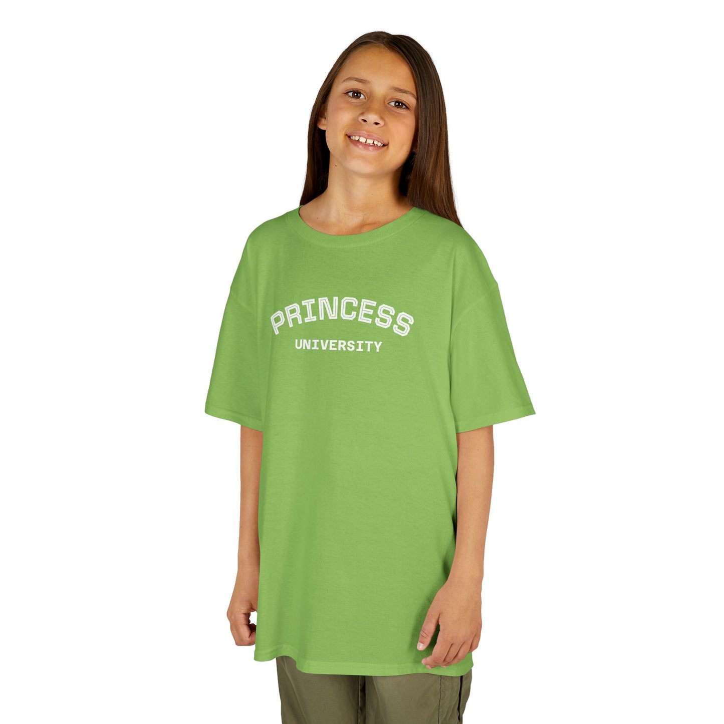 Kids Tee - Princess University or Be Kind Graphics Kids T‑Shirt