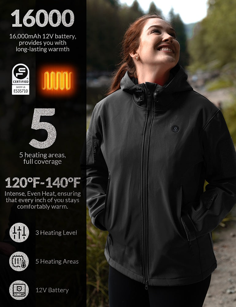 ANTARCTICA GEAR Lightweight Heated Jacket