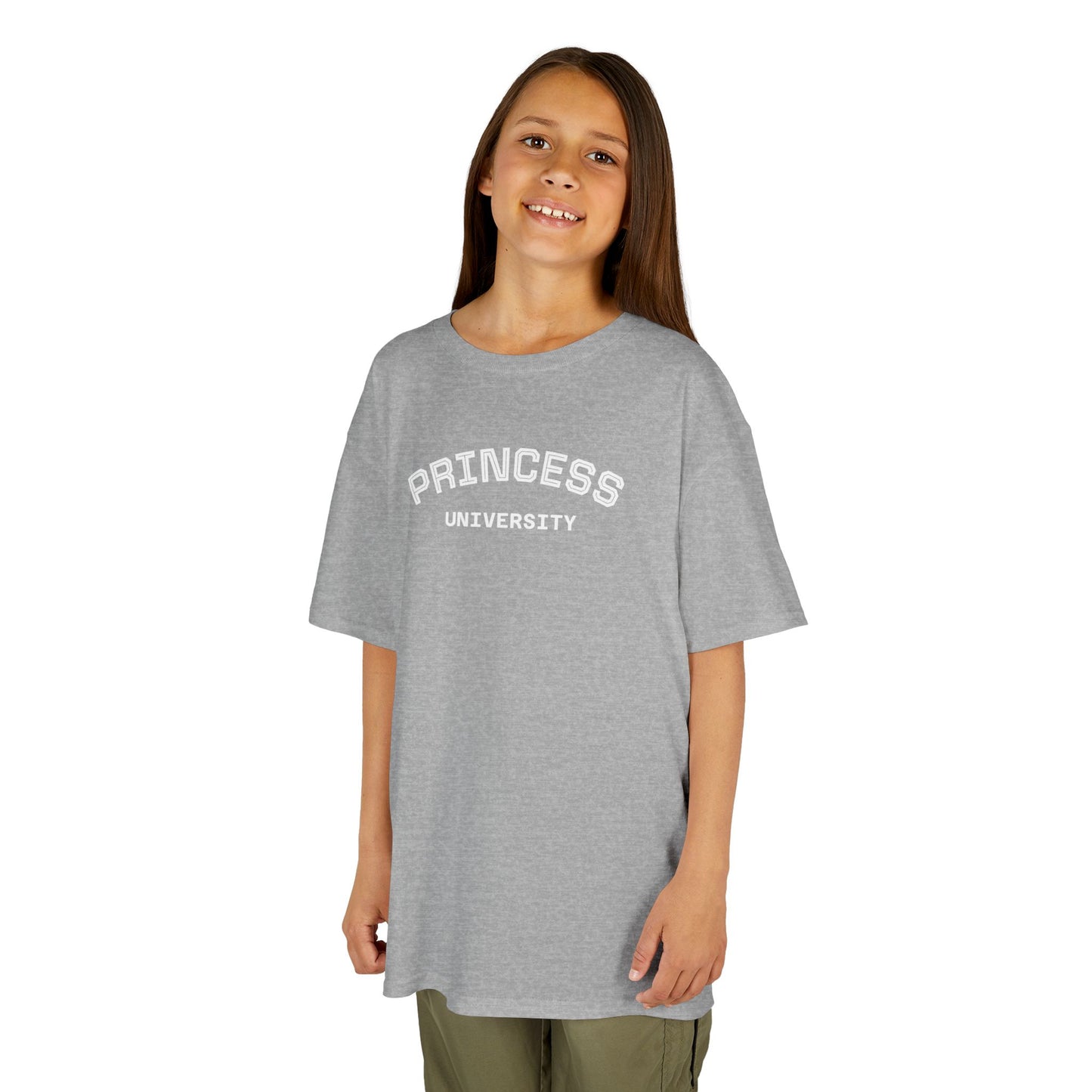 Kids Tee - Princess University or Be Kind Graphics Kids T‑Shirt