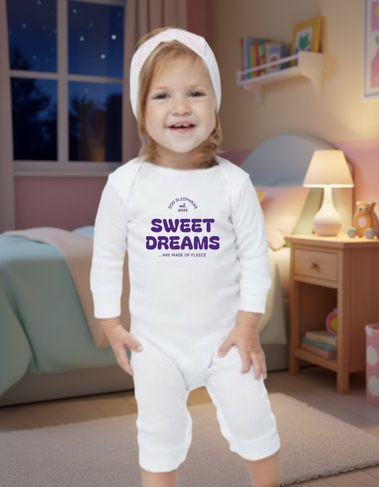 Baby Bodysuit - Sweet Dreams Infant Long Sleeve