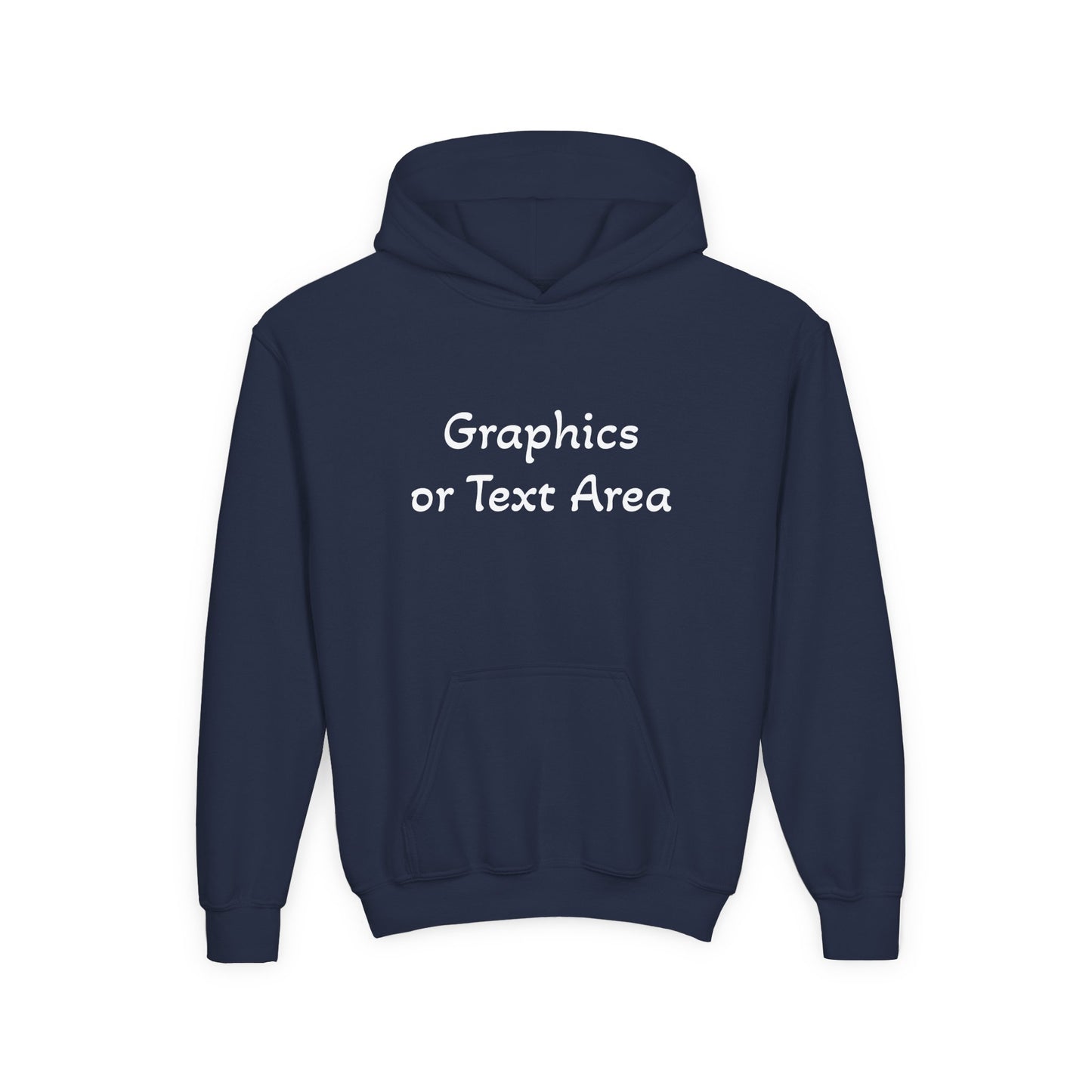 Custom Youth Hoodie — Create Your Own Kids Sweatshirt (Personalized Graphics & Text)