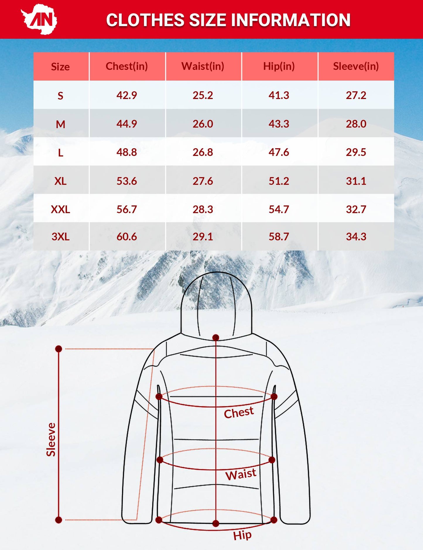 ANTARCTICA GEAR Lightweight Heated Jacket