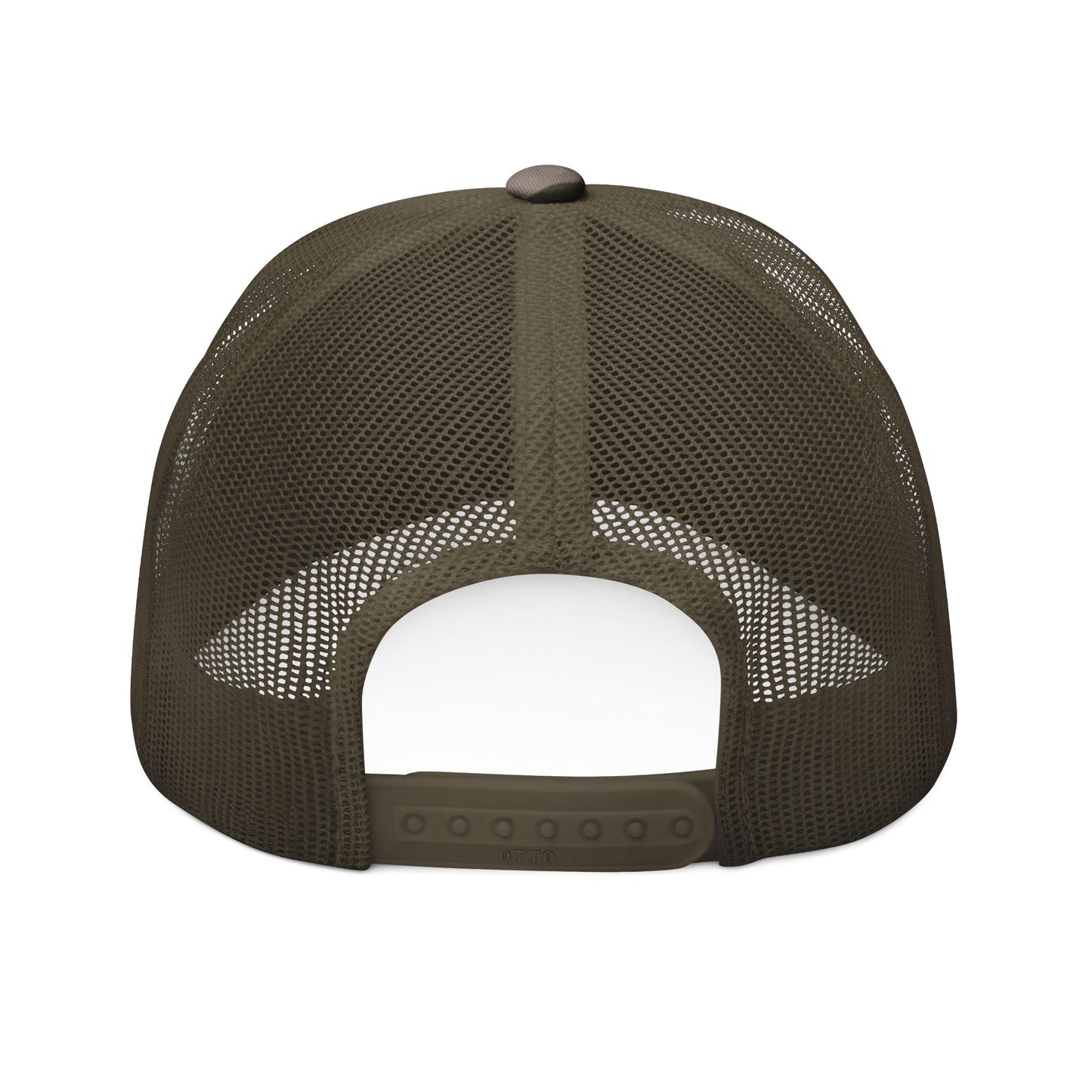 Camo Embroidered Trucker Hat - Outdoor Adventure Cap