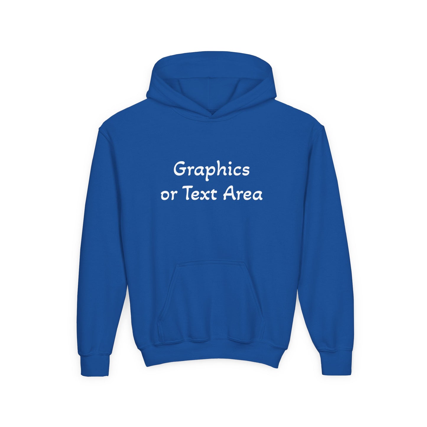 Custom Youth Hoodie — Create Your Own Kids Sweatshirt (Personalized Graphics & Text)