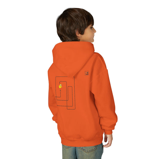 Youth Hoodie - M R DUCKS & Maze Design