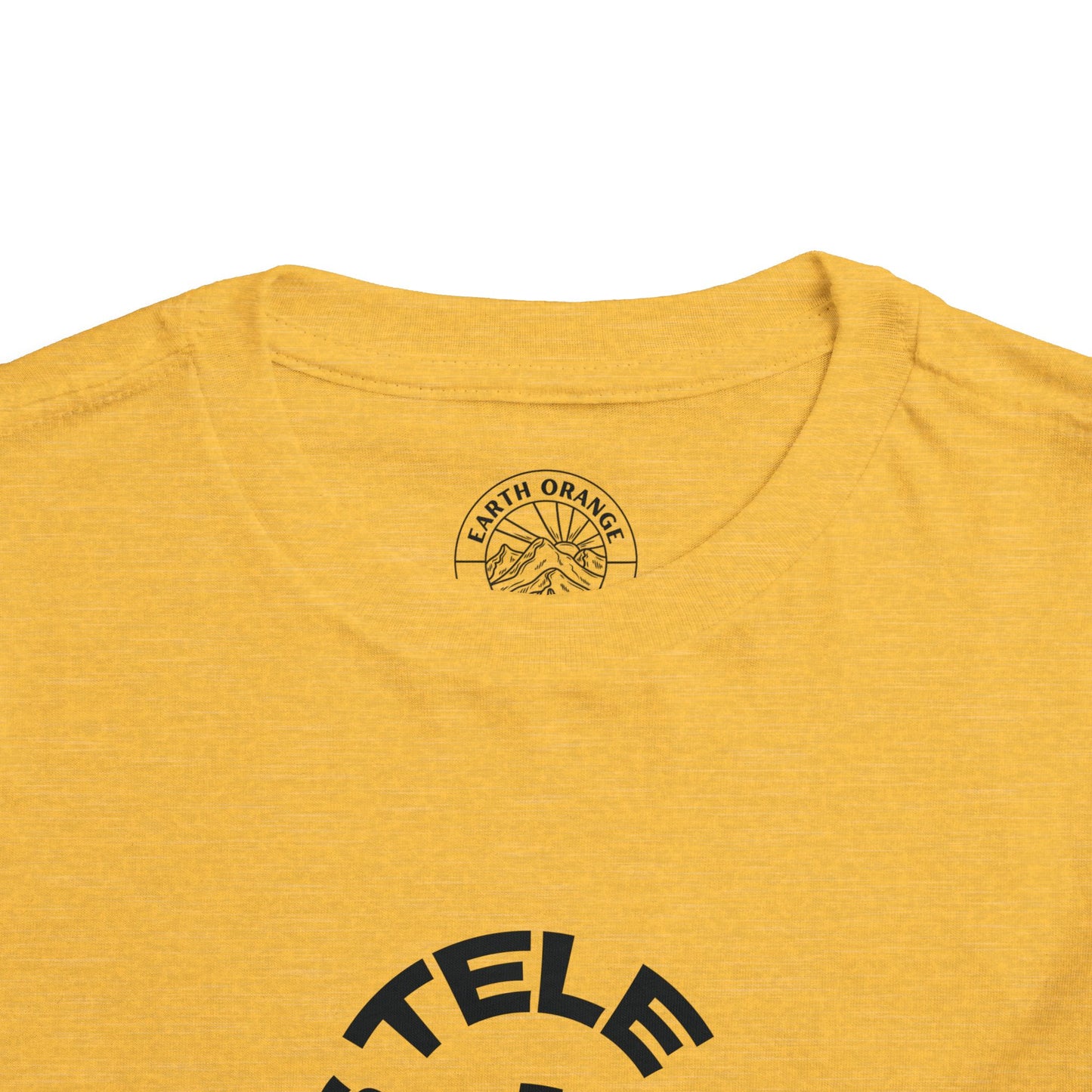 Toddler Tee —  Less Tele' More Play Front / 'Touch Dirt' Back Graphic