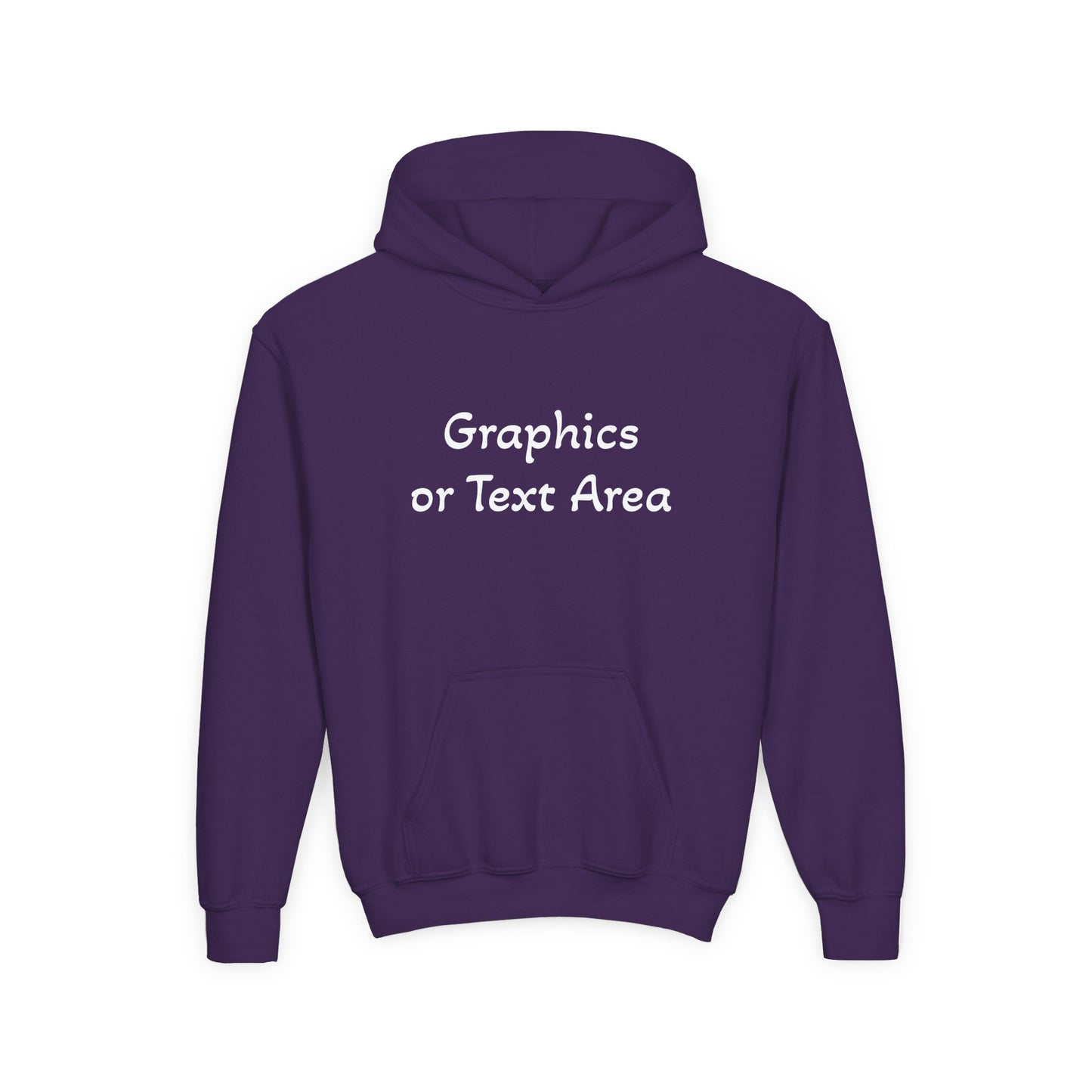 Custom Youth Hoodie — Create Your Own Kids Sweatshirt (Personalized Graphics & Text)