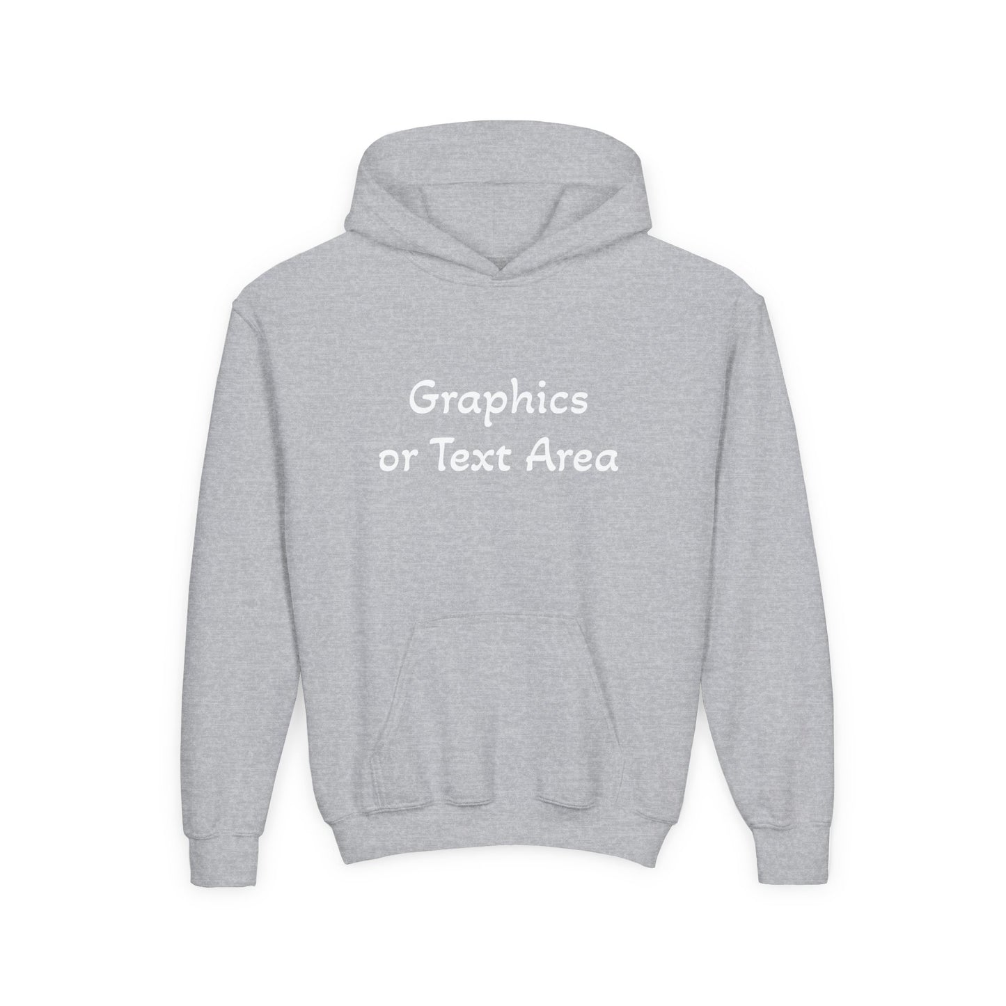 Custom Youth Hoodie — Create Your Own Kids Sweatshirt (Personalized Graphics & Text)