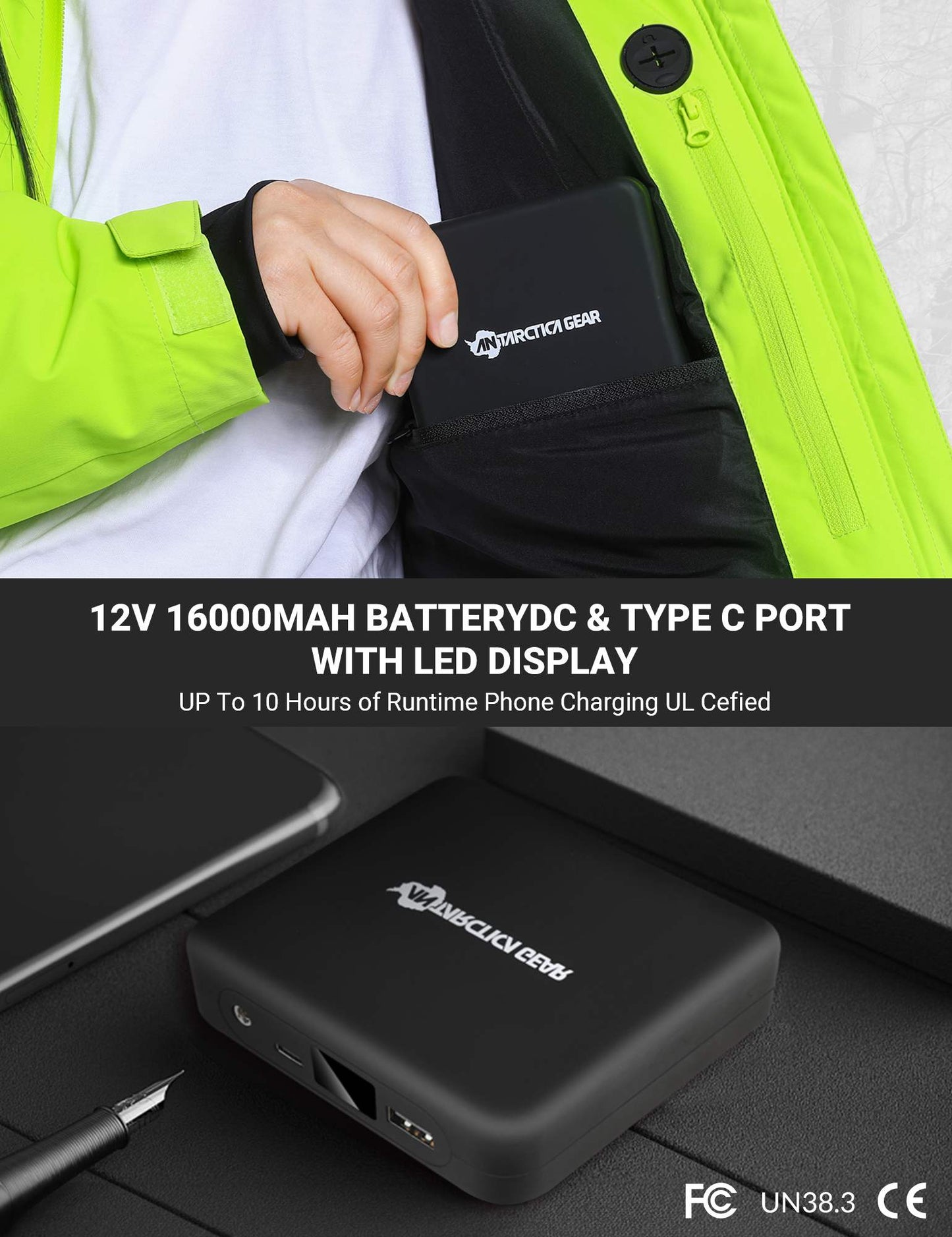 ANTARCTICA GEAR Heated Jacket