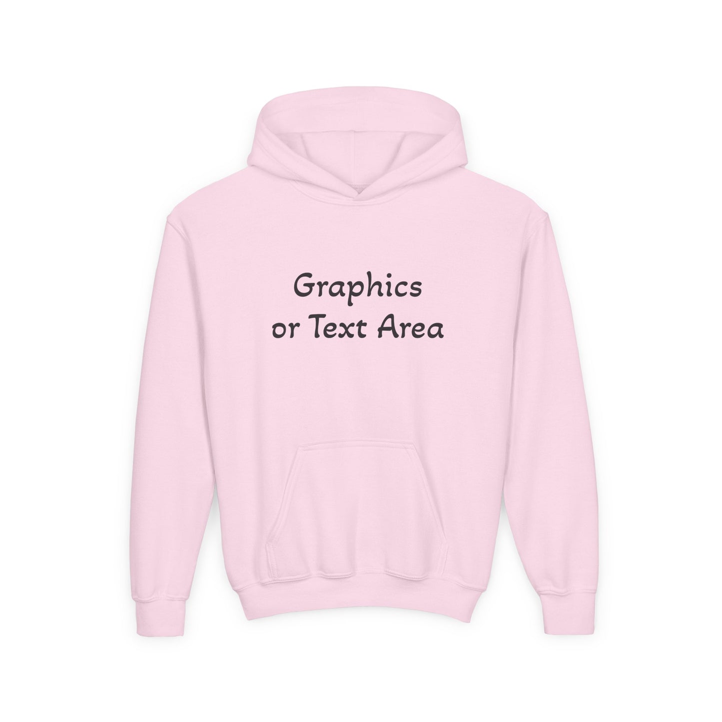 Custom Youth Hoodie — Create Your Own Kids Sweatshirt (Personalized Graphics & Text)