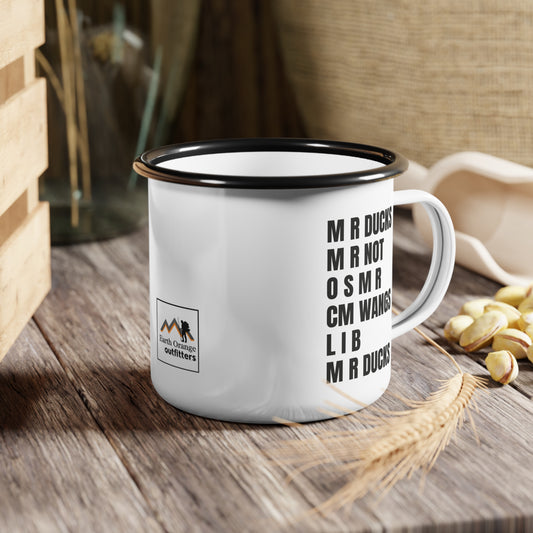 Outdoor Mug - Enamel Camp Cup by Earth Orange Outfitters