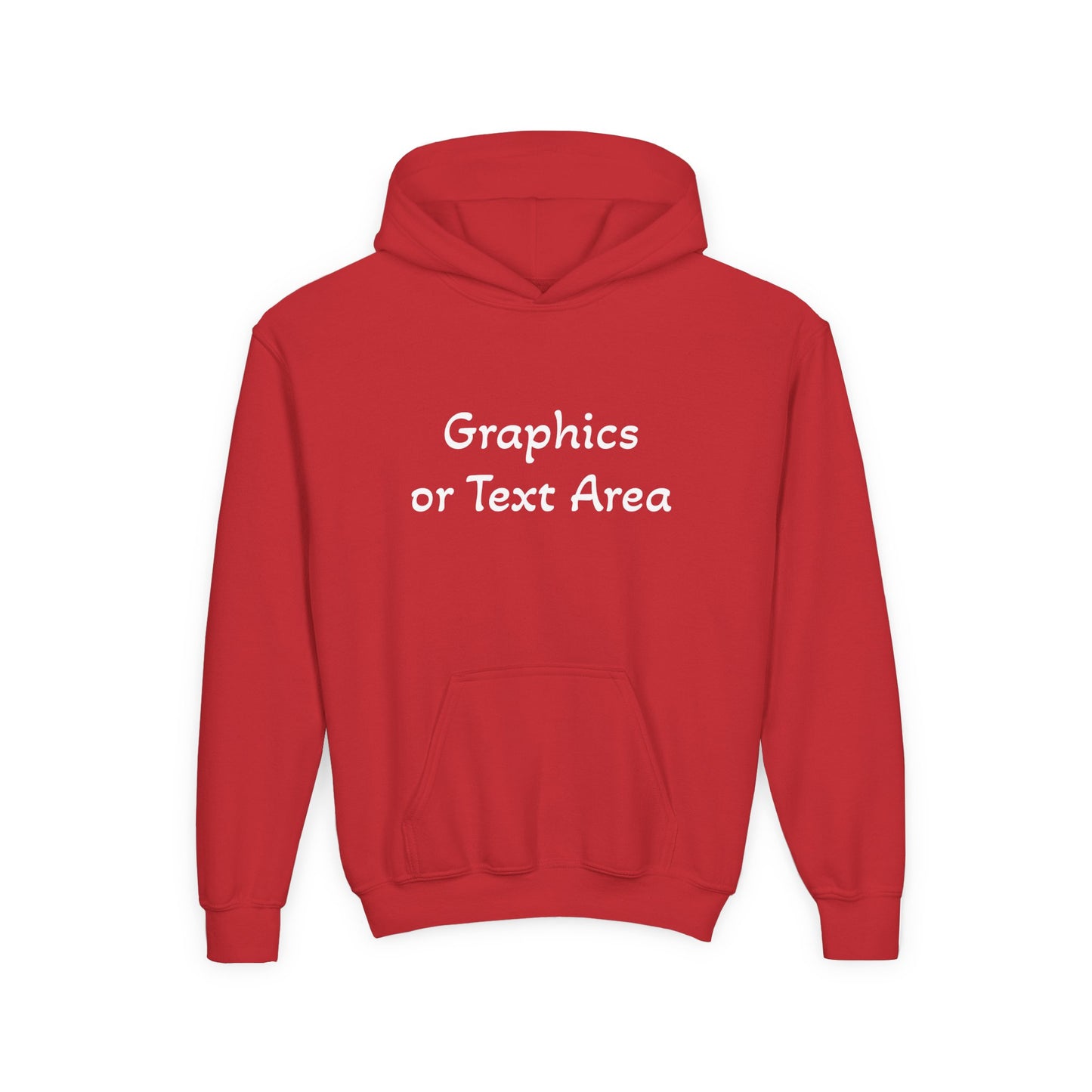 Custom Youth Hoodie — Create Your Own Kids Sweatshirt (Personalized Graphics & Text)