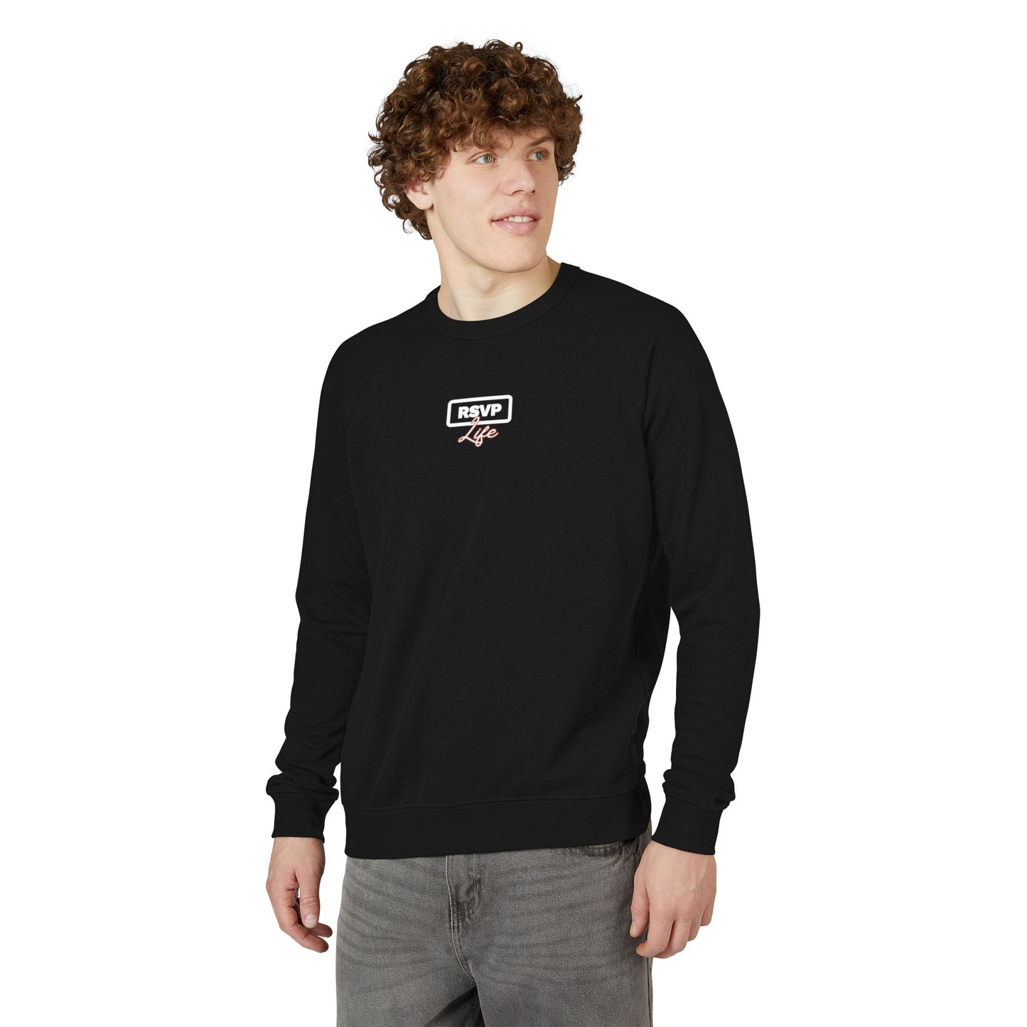 RSVP Life Crewneck Sweatshirt - EOO Logo Raglan Crew