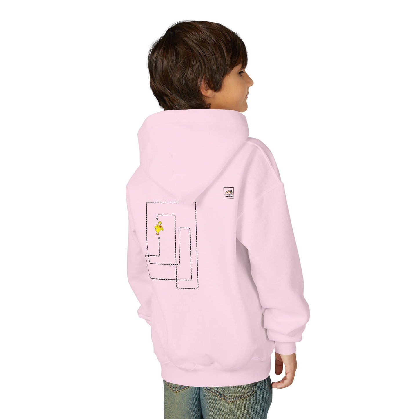 Youth Hoodie - M R DUCKS & Maze Design