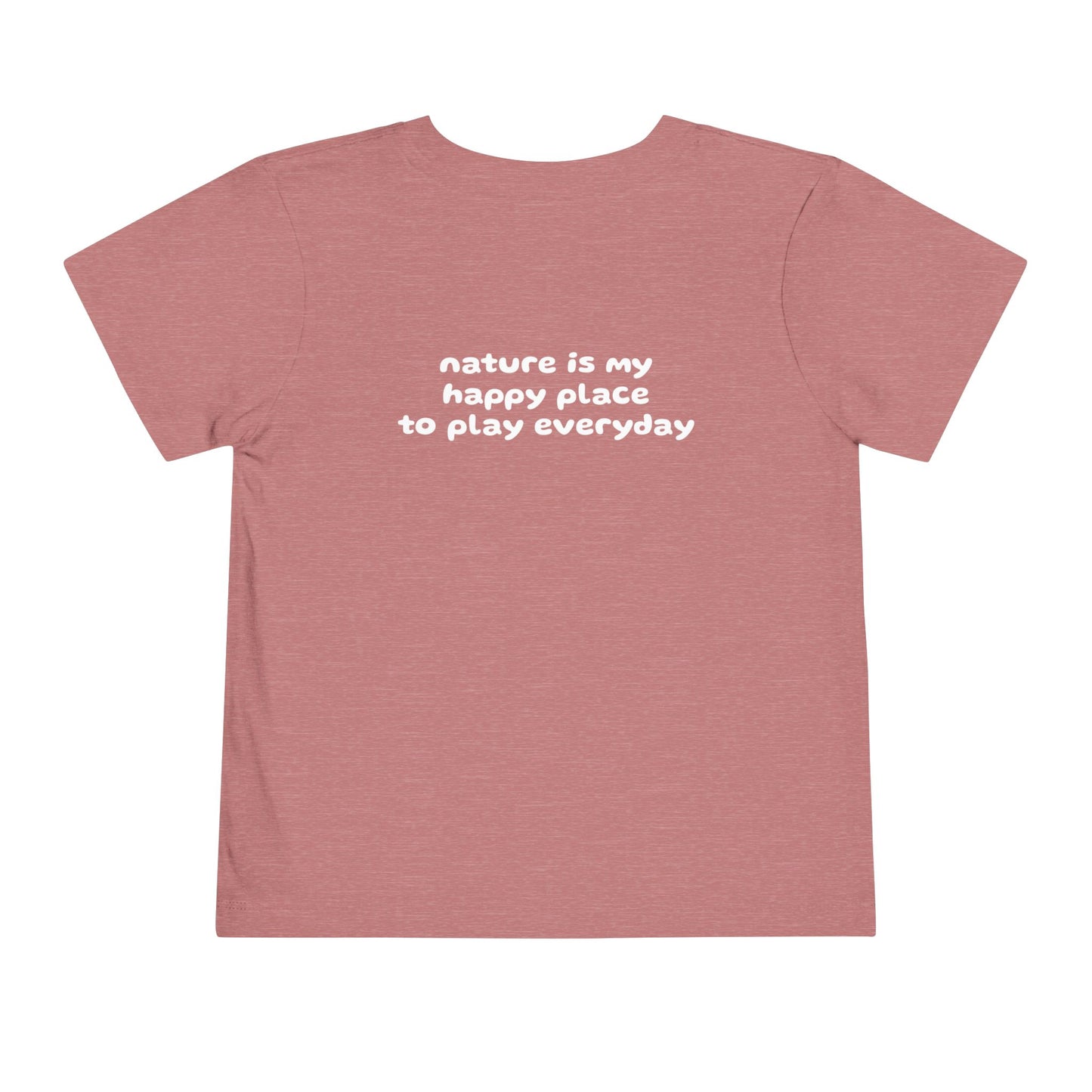 Toddler Tee - Nature Is My Happy Place Assorted Graphics Shirt