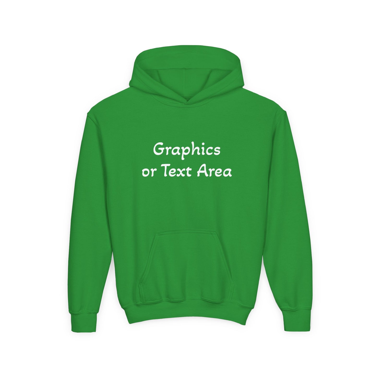 Custom Youth Hoodie — Create Your Own Kids Sweatshirt (Personalized Graphics & Text)