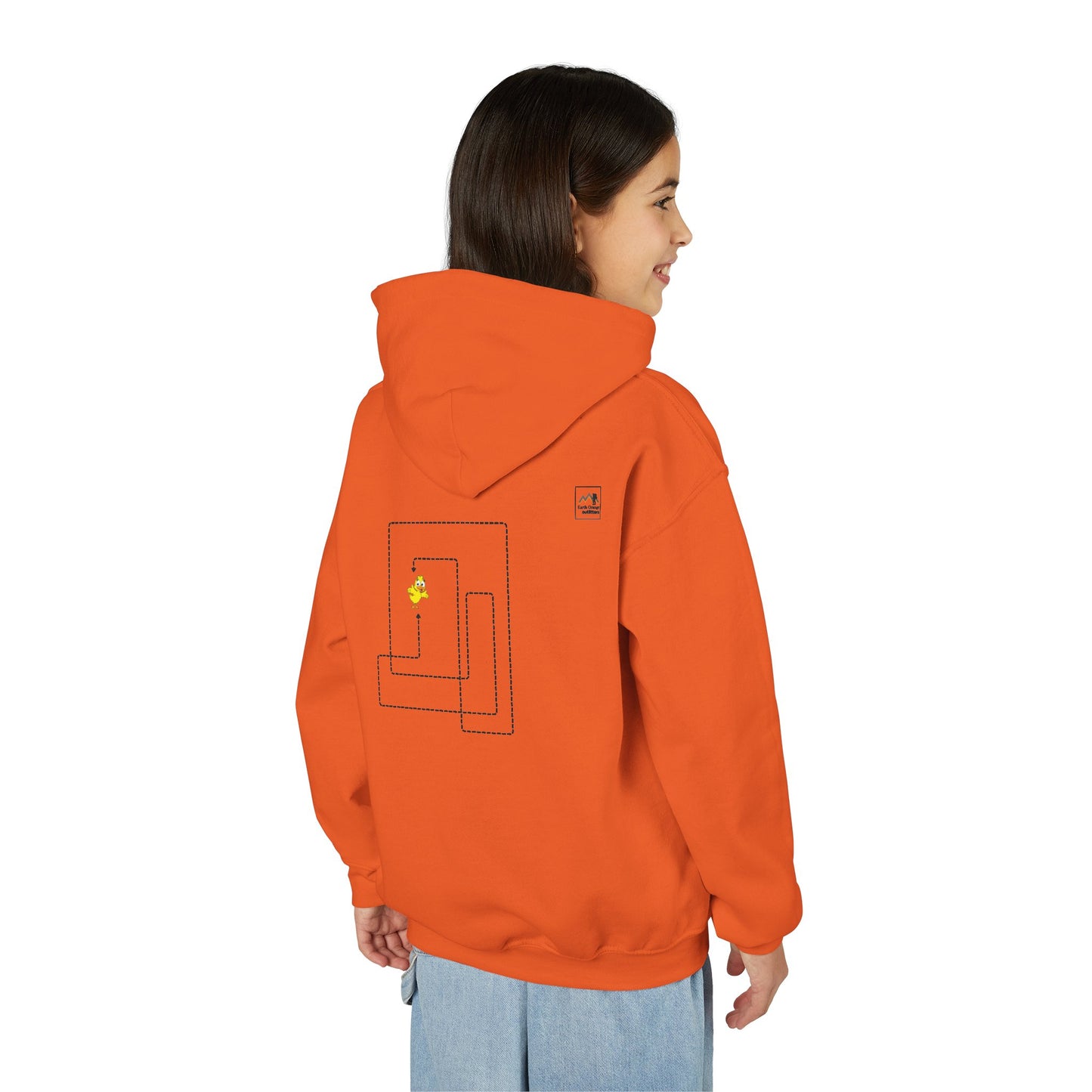 Youth Hoodie - M R DUCKS & Maze Design