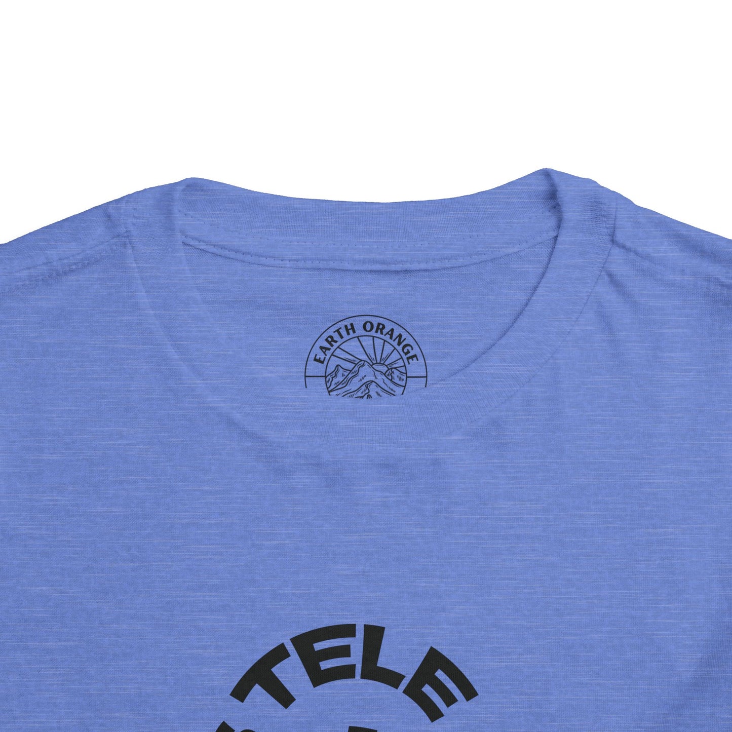 Toddler Tee —  Less Tele' More Play Front / 'Touch Dirt' Back Graphic
