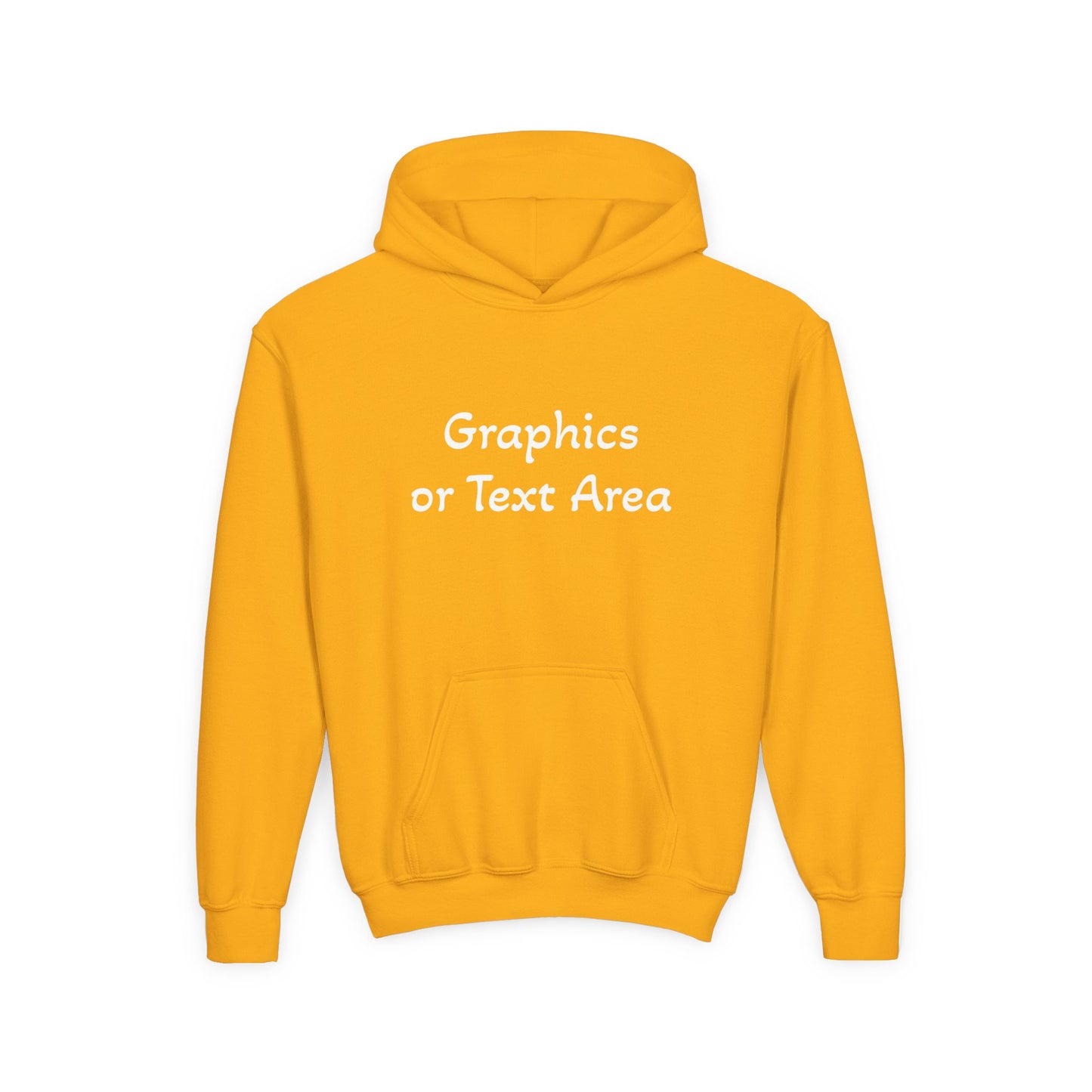Custom Youth Hoodie — Create Your Own Kids Sweatshirt (Personalized Graphics & Text)