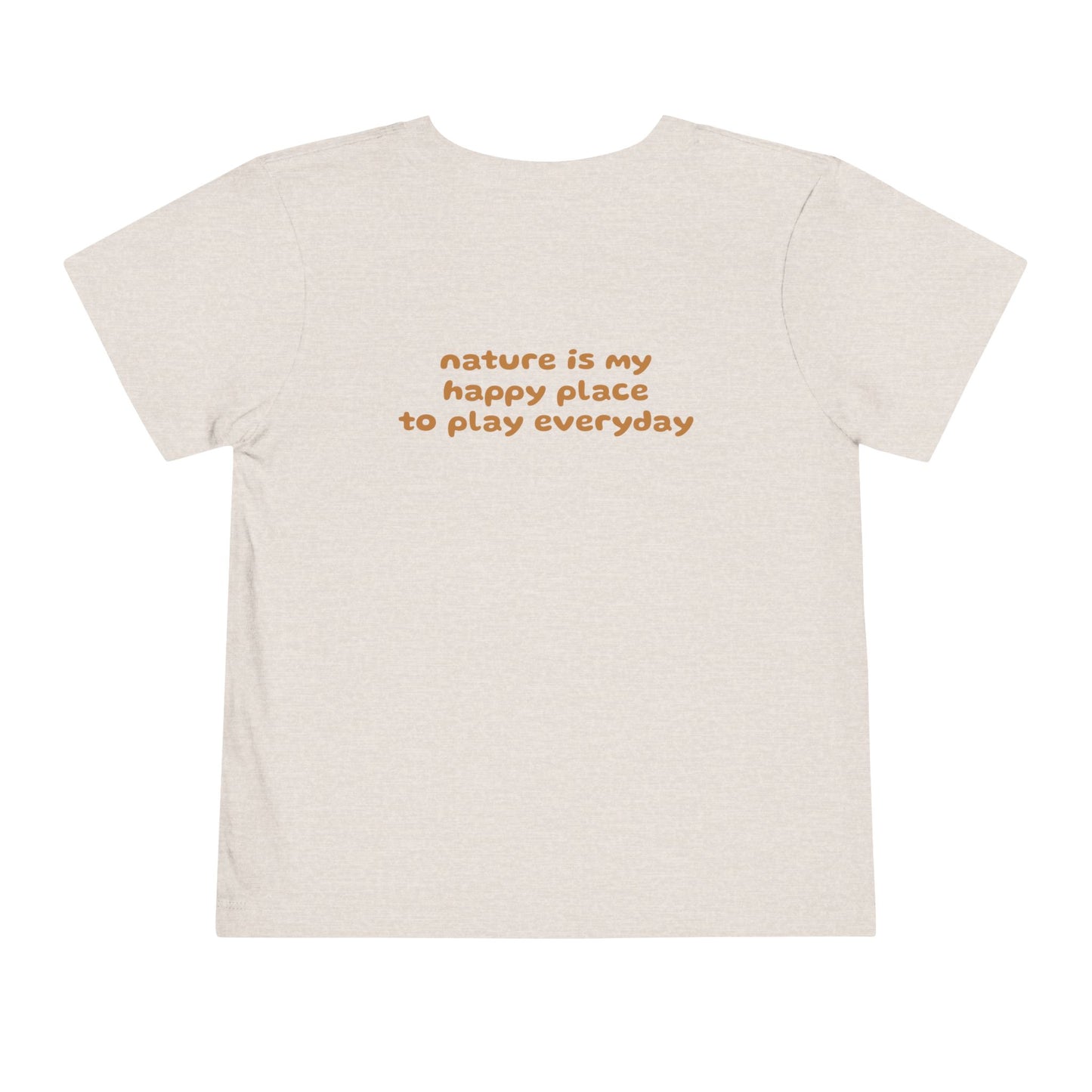 Toddler Tee - Nature Is My Happy Place Assorted Graphics Shirt