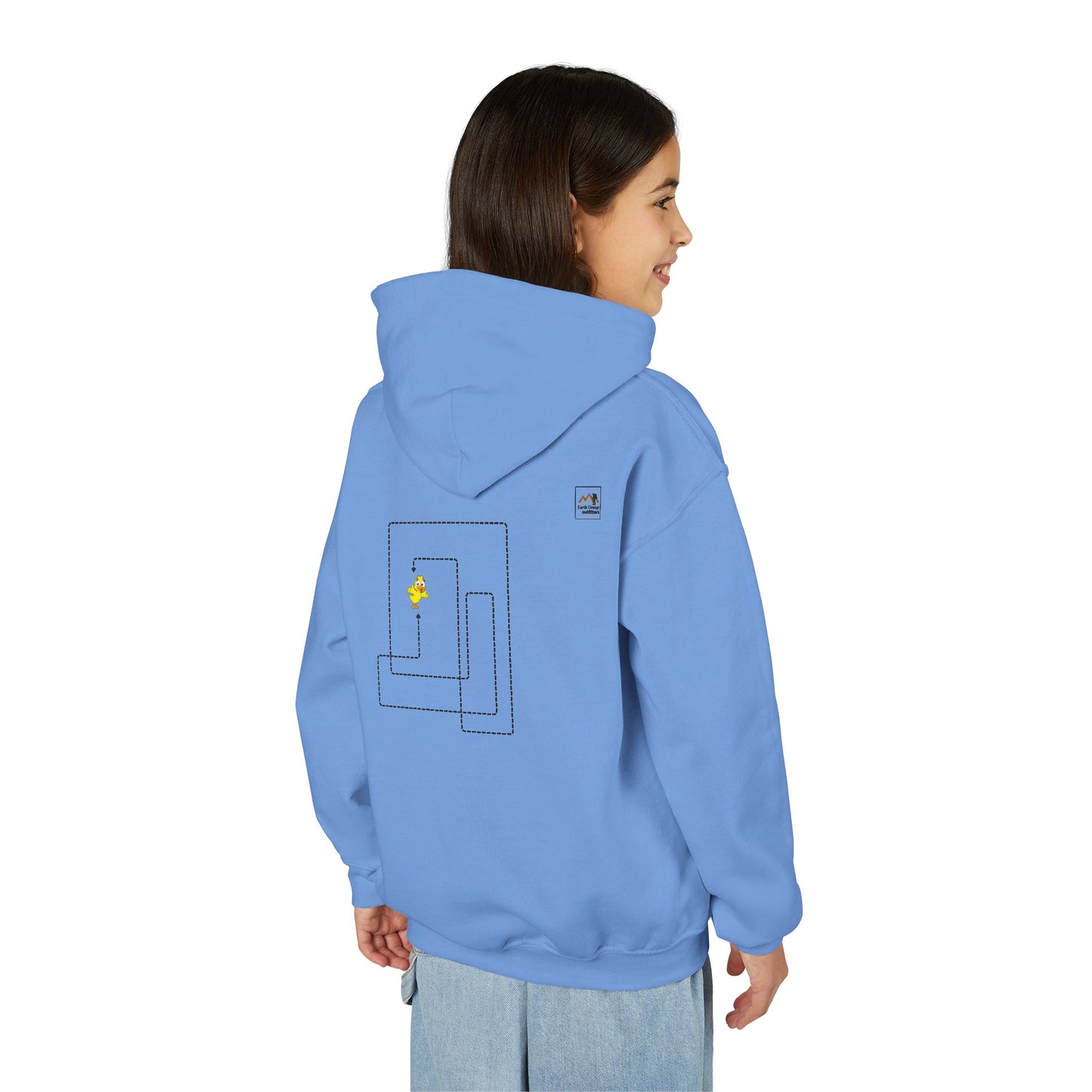 Youth Hoodie - M R DUCKS & Maze Design