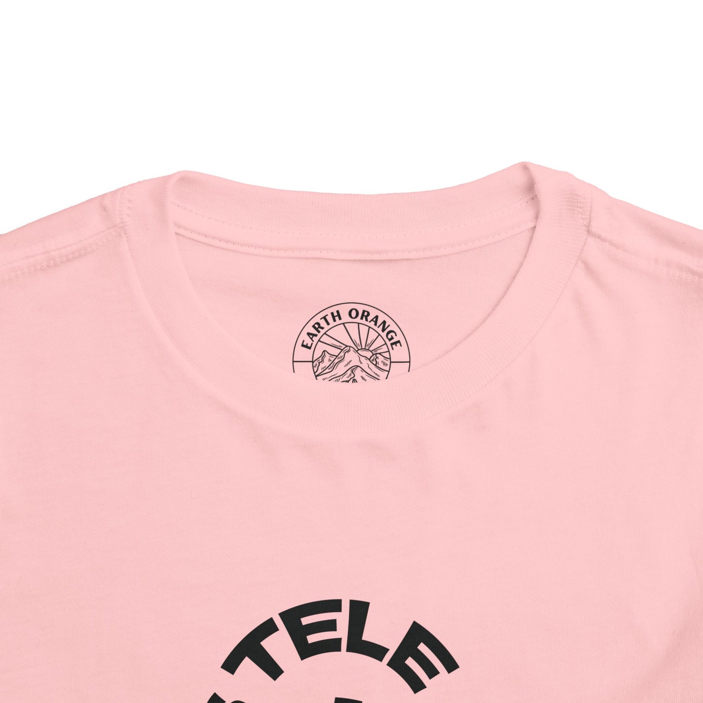 Toddler Tee —  Less Tele' More Play Front / 'Touch Dirt' Back Graphic