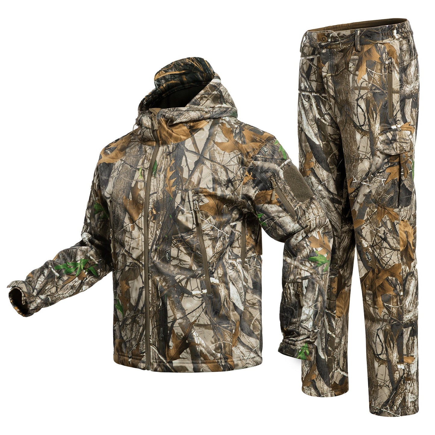 Hunting Gear Suit For Men Camouflage Windproof Jacket
